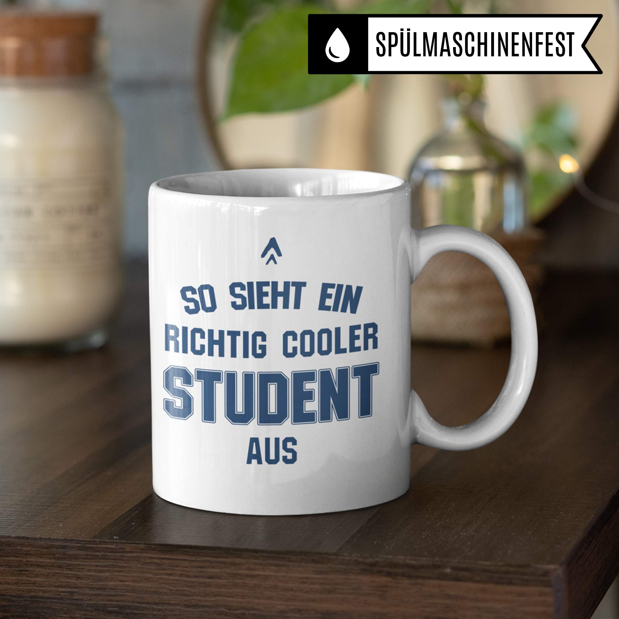 Pagma Druck Tasse Student, Studium Geschenk Anfang, Studieren Uni Becher Geschenkidee, Ersti Kaffeetasse für Studenten Universität Beginn Kaffeebecher