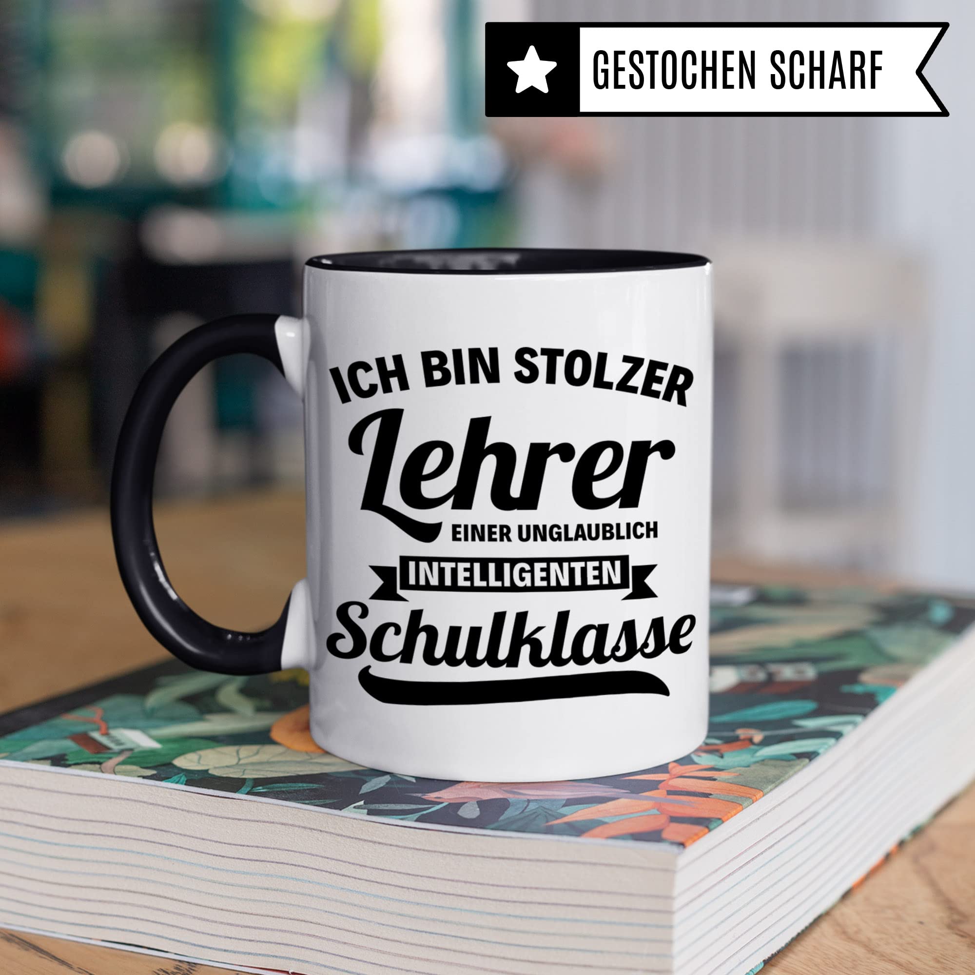 Lehrer Tasse, Dankeschön Geschenkidee, Lehrer Verabschiedung Schule Kaffeebecher mit Spruch lustig, Kaffeetasse Humor Witz Geschenkidee Klasse, Schüler Becher