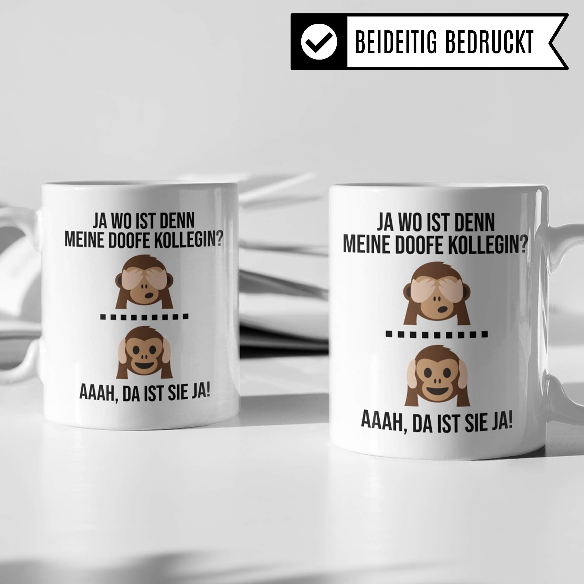 Kollegin Tasse lustig, Kollegin Geschenk Becher, Geschenkidee Büro Arbeitskollegin, Abschied Kaffeebecher beste Kollegin Lieblingskollegin Abschiedsgeschenk Becher Kollege Kaffeetasse