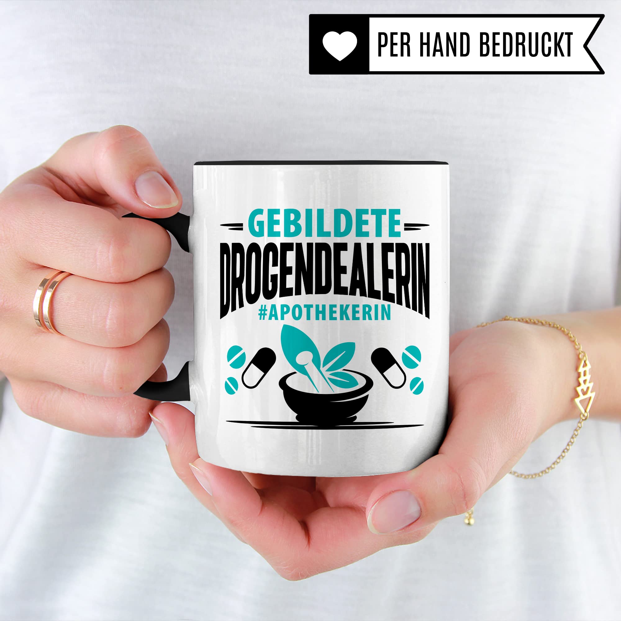 Apotheker Tasse Kaffeetasse lustig gebildeter Drogendealer Apotheke Kaffee-Becher r Humor Pharmazie Pharmazeut Geschenk Geschenkidee Kollege Witz Meme Lexikon Pharma