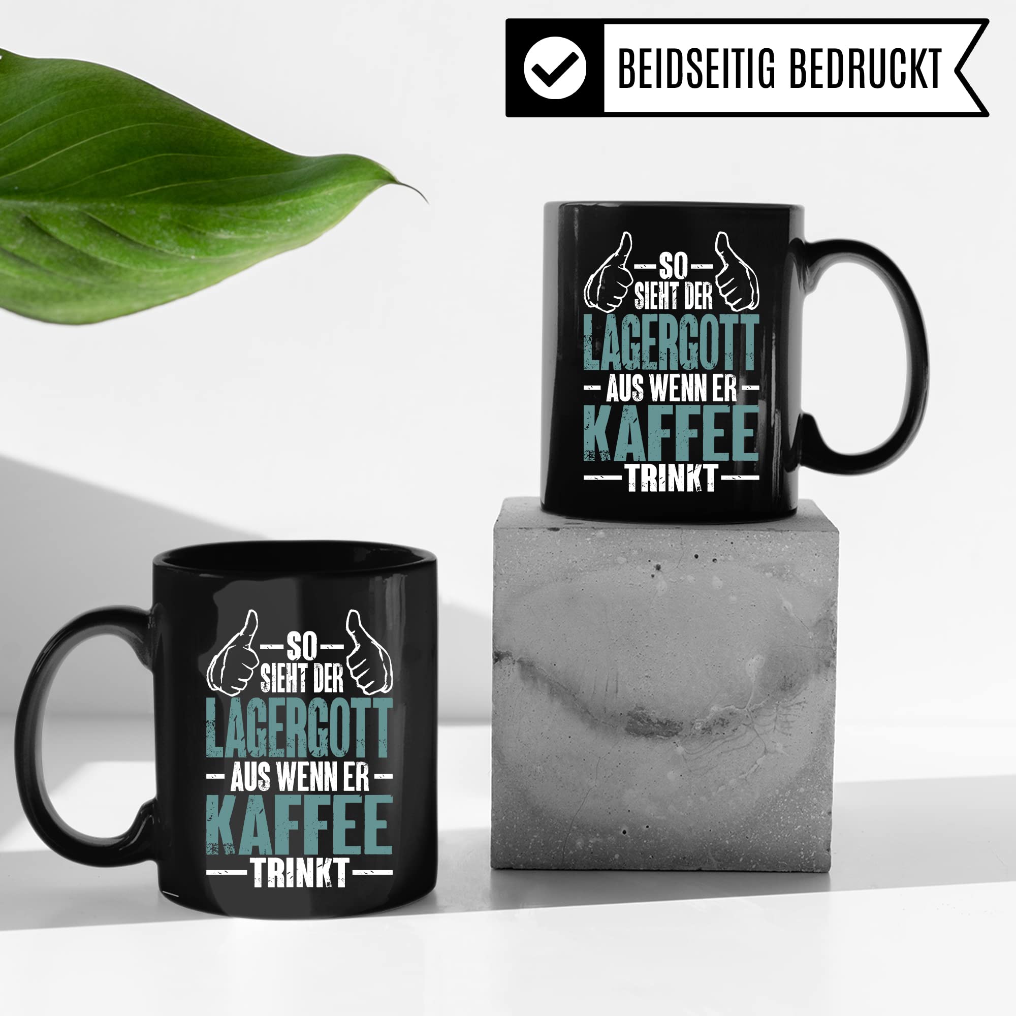 Tasse Lagerist Staplerfahrer Geschenk Gabelstaplerfahrer Kaffee-Tasse Humor Kaffeebecher Lagerarbeiter Geschenkidee Lagerlogistiker Kaffeetasse