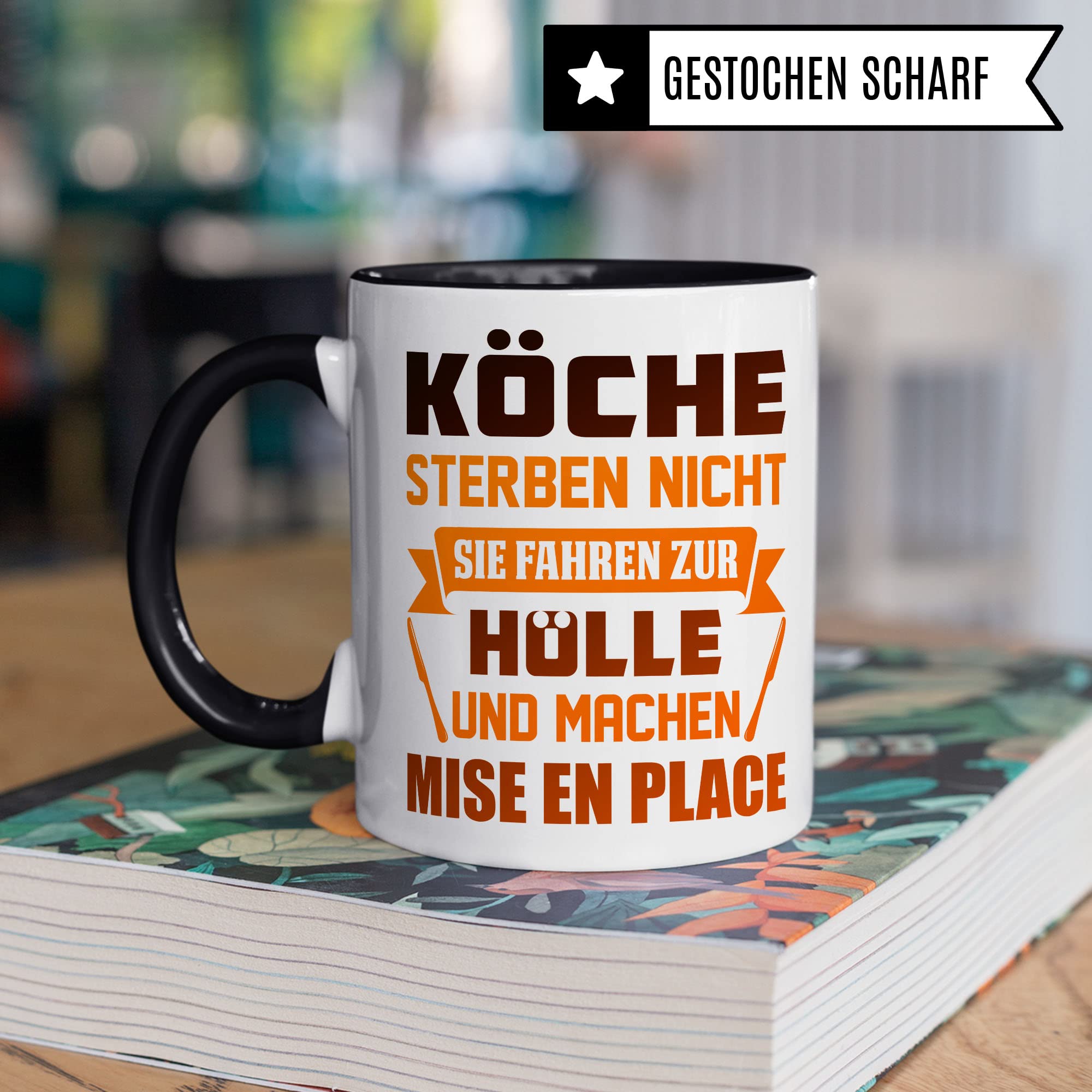 Koch Tasse, Hobbykoch Geschenkidee, Küchenchef Teetasse, Chef Becher, Kaffeetasse Humor Witz Geschenk für Köche, Küche Kaffeebecher