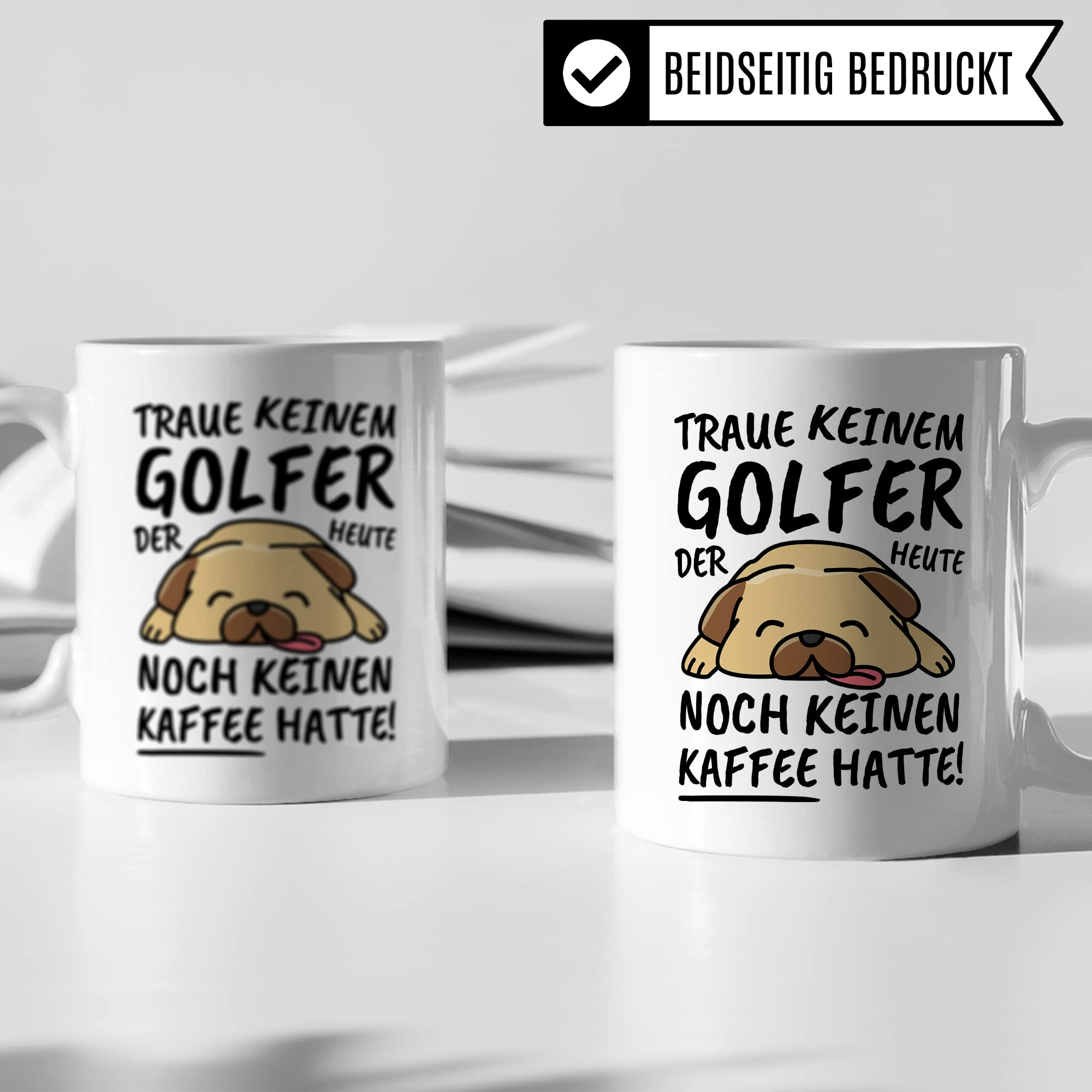 Tasse Golfer lustig Golfer Geschenk Beruf Spruch Kaffeebecher Golfer Geschenkidee Golf Sport Golfplatz Golfspieler Kaffee-Tasse Teetasse Becher