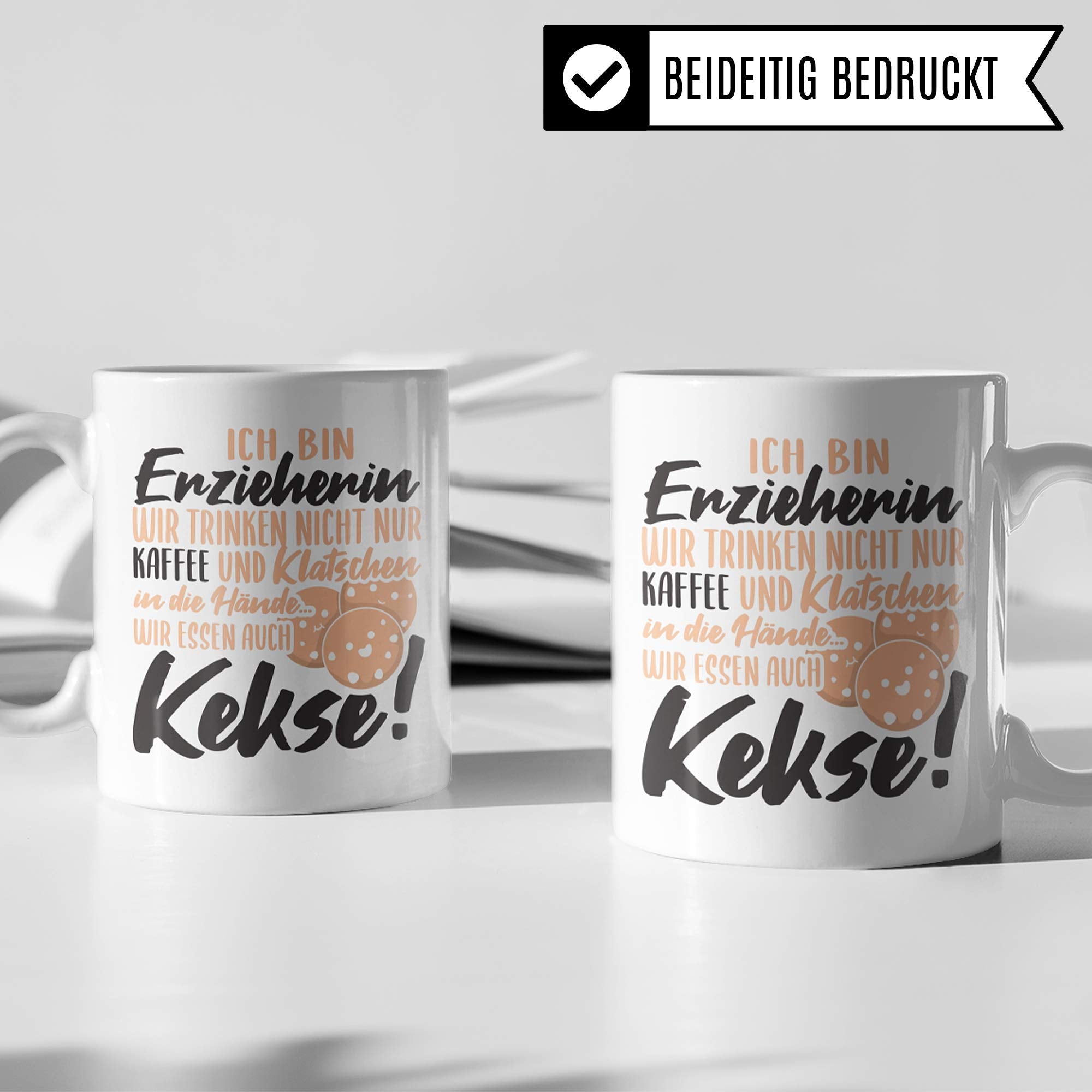 Pagma Druck Erzieherin Tasse Geschenk, Kindergarten Abschiedsgeschenk, Erzieherin Abschied Becher, Danke Geschenke für Erzieher Kaffeetasse, Kaffeebecher Tagesmutter Kita Kinderpflegerin