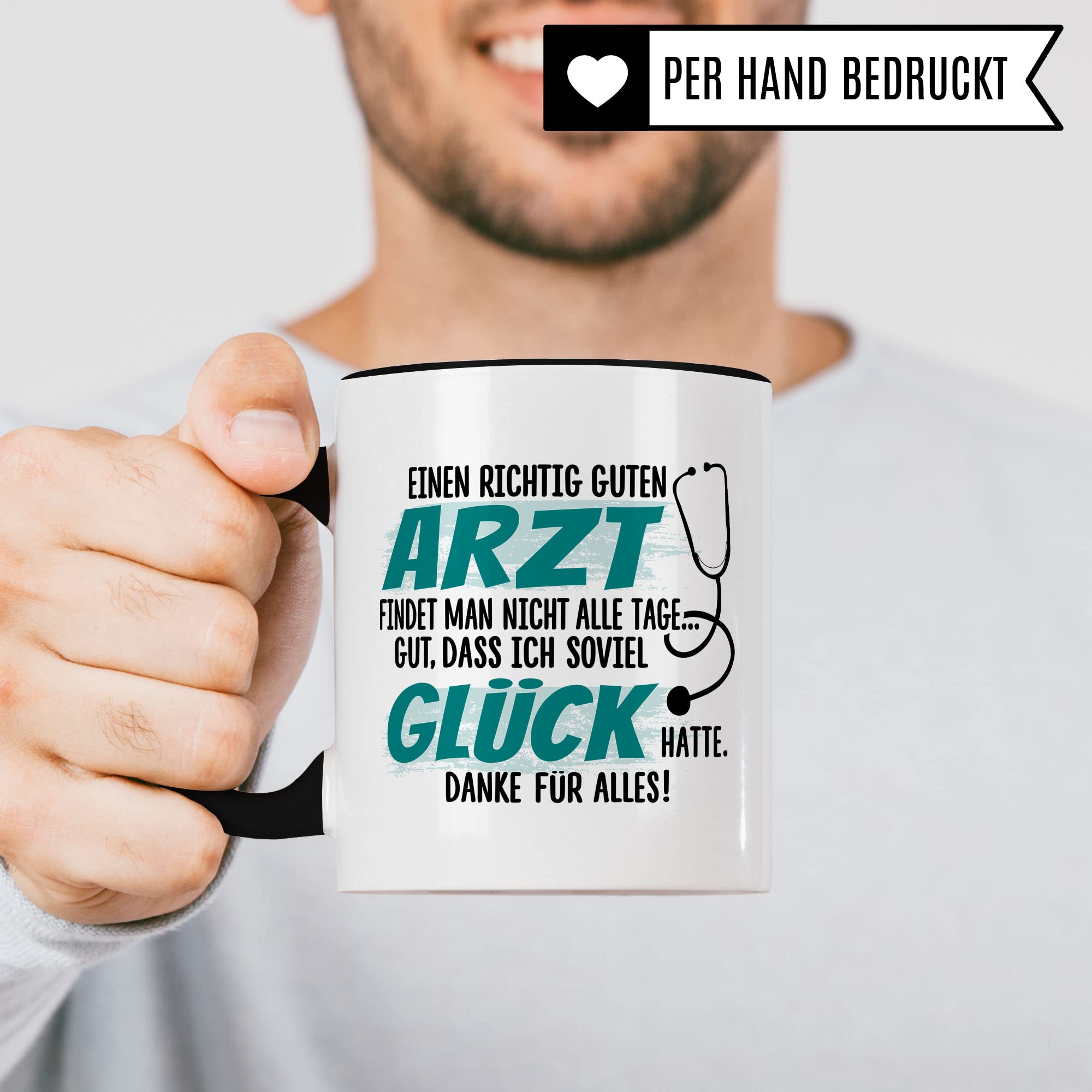 Tasse Arzt, Dankes-Geschenk Ärzte Danke Geschenk Dankeschön Tasse schöner Spruch schönes Motiv Kaffeetasse Berufe Kaffee-Becher