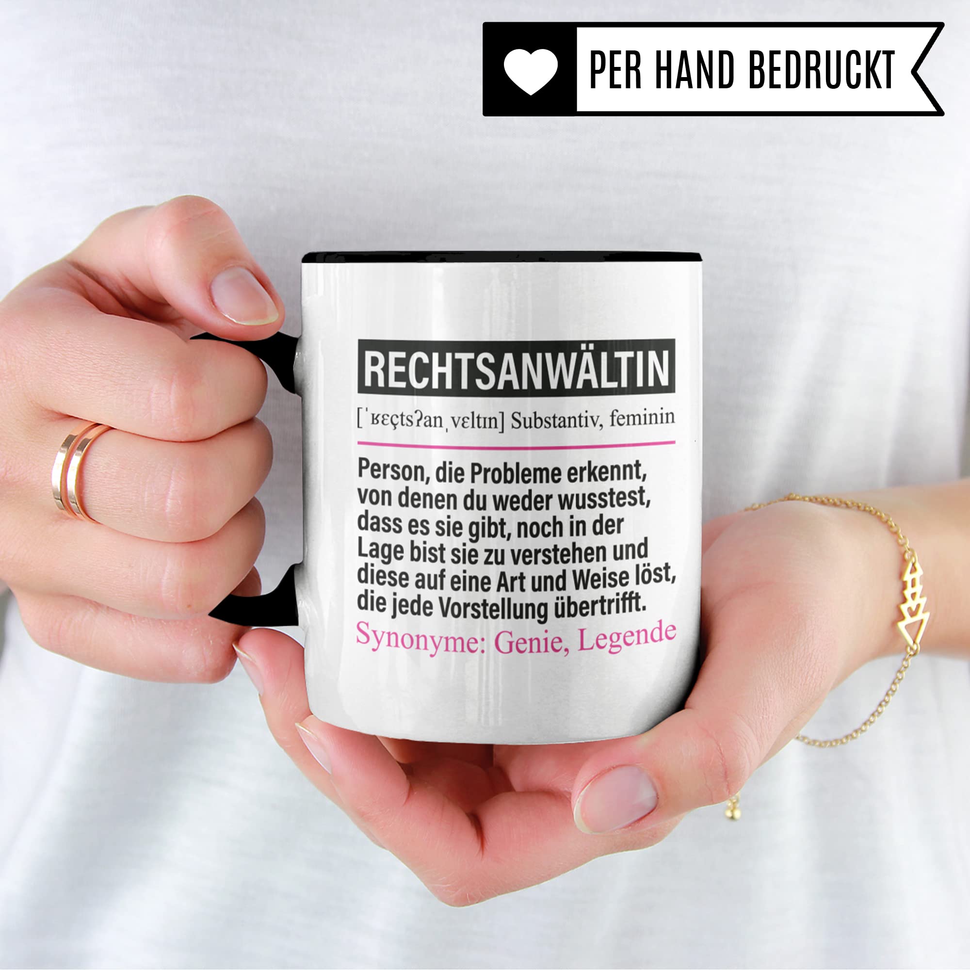 Tasse Rechtsanwältin lustig, Rechtsanwältin Geschenk Beruf, Spruch Kaffeebecher Rechtsanwalt Frauen Geschenkidee, Beruf Kaffee-Tasse Teetasse Becher