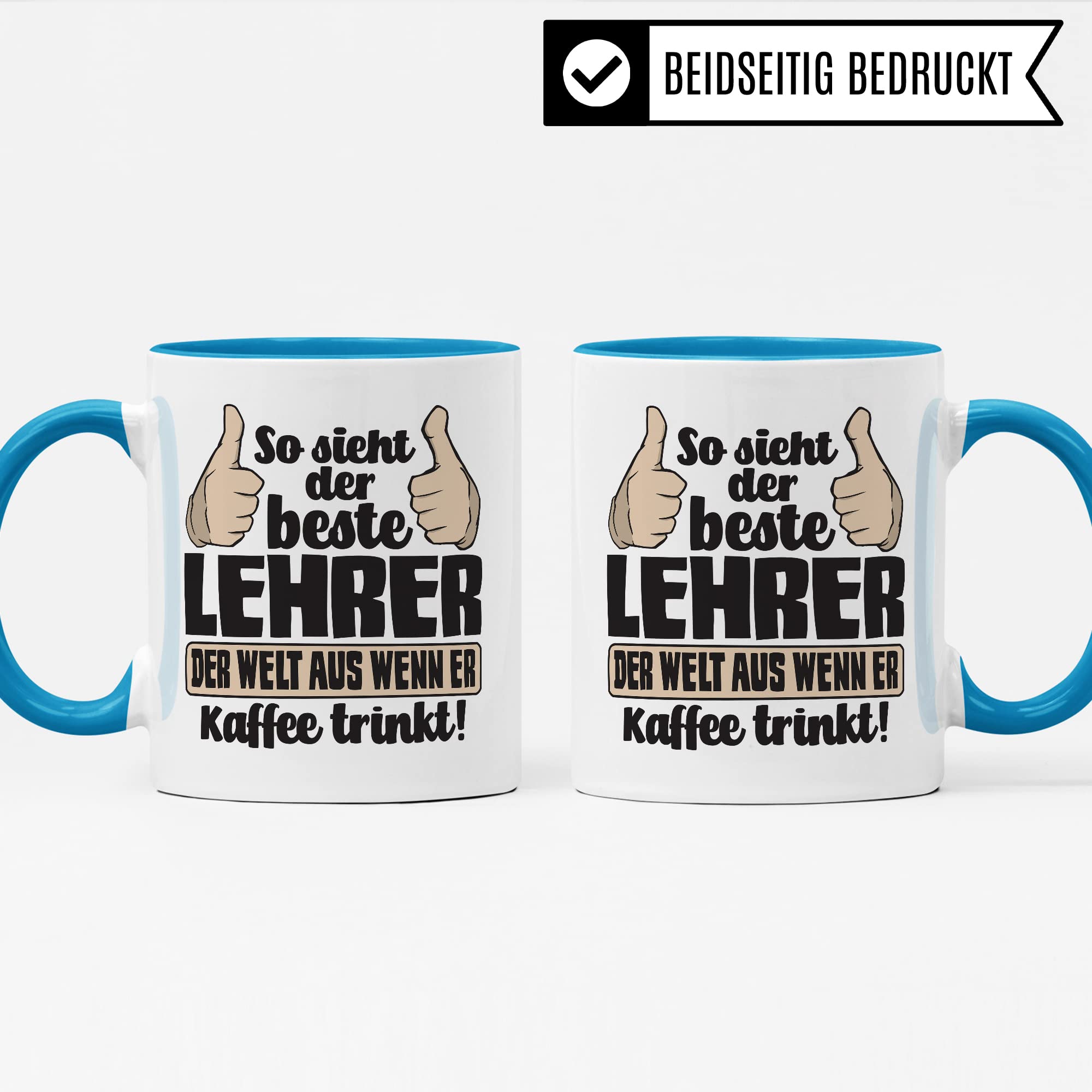 Lehrer Tasse mit Spruch lustig Kaffee-Tasse Lehrer Geschenkidee Lehrer Geschenk Grundschule Tasse Abschied Lehrer Abschiedsgeschenk Gymnasium Kaffee-Becher