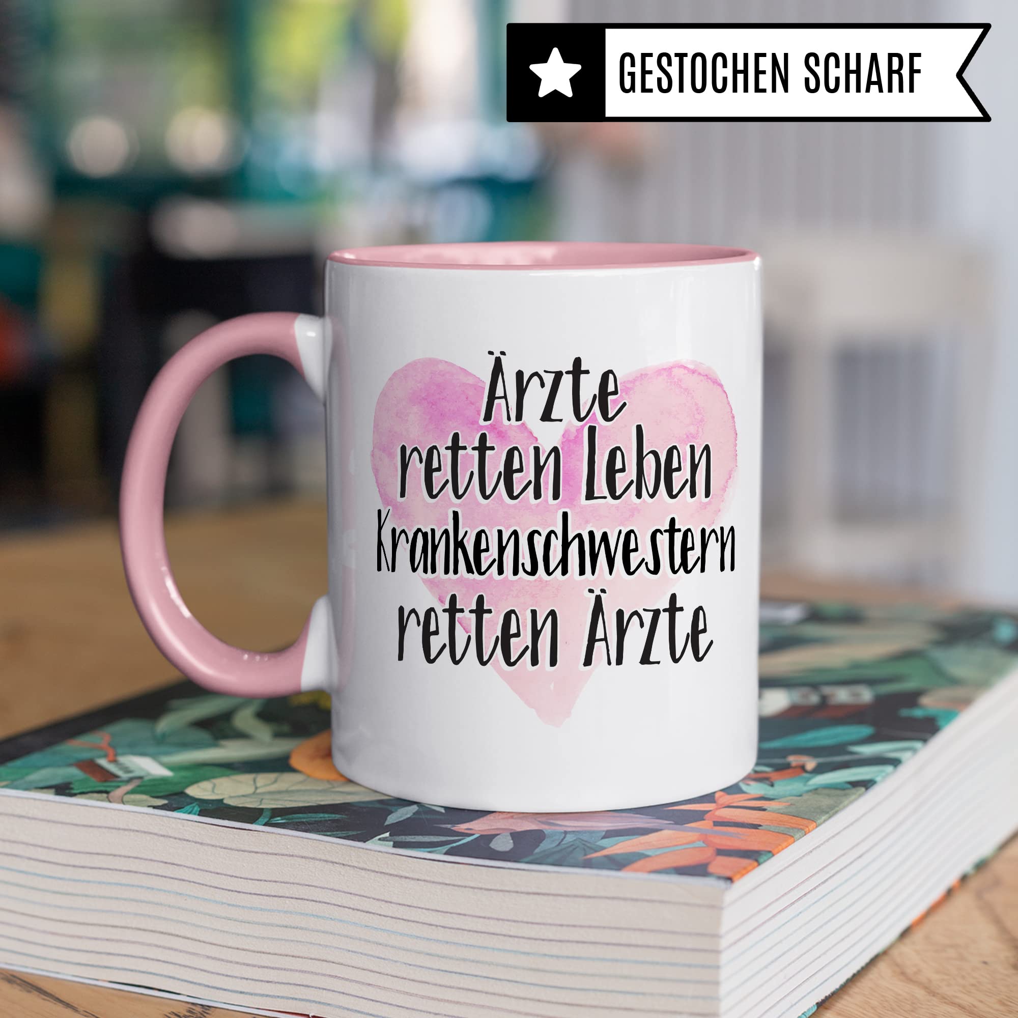 MFA Tasse, Ärzte retten Leben - MFAs retten Ärzte, Krankenschwester Geschenk, Arzthelfer Tasse Medizinische Fachangestellte Arzthelferin Kaffee-Becher