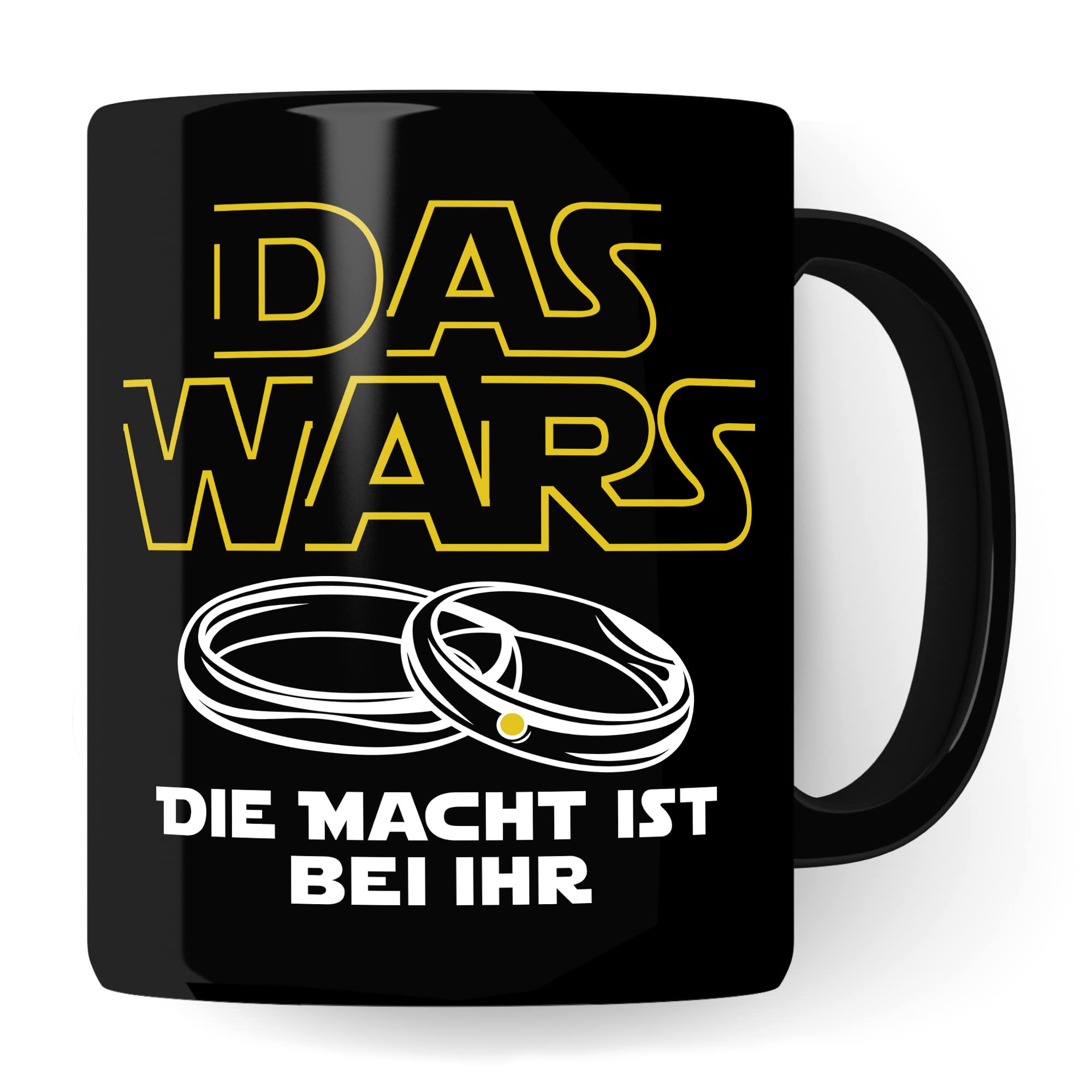 Tasse Ehemann lustig mit Spruch Geschenk Hochzeit Kaffeetasse Kaffee-Becher Hochzeits-Paar Geschenkidee Trauung Hochzeitsgeschenk Brautpaar Verlobungsgeschenk schwarzer Humor