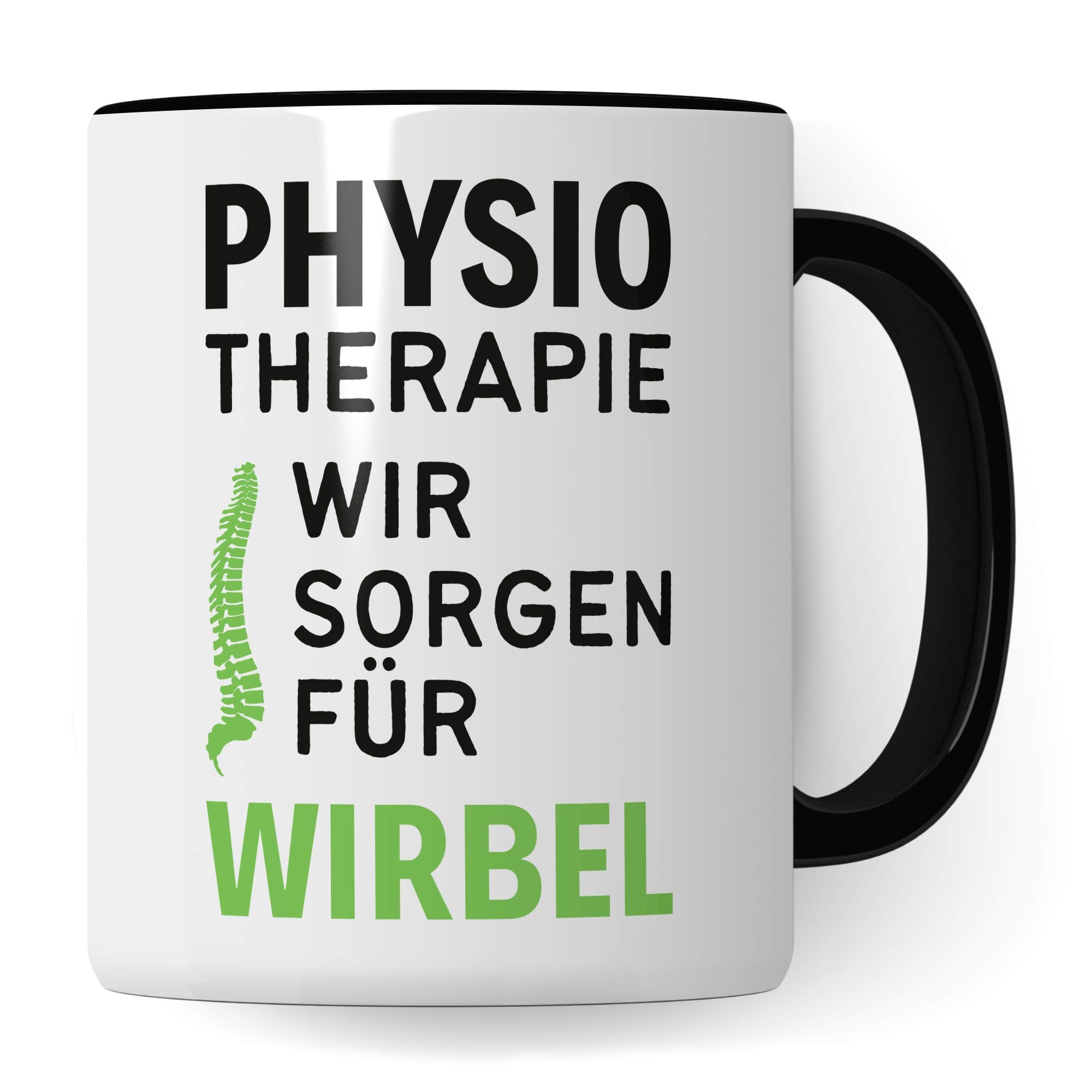 Tasse Physiotherapie, Physiotherapeuten Geschenk, Kaffeetasse Physiotherapeutin Geschenkidee Witz, Kaffeebecher Krankengymnastik Physio Becher