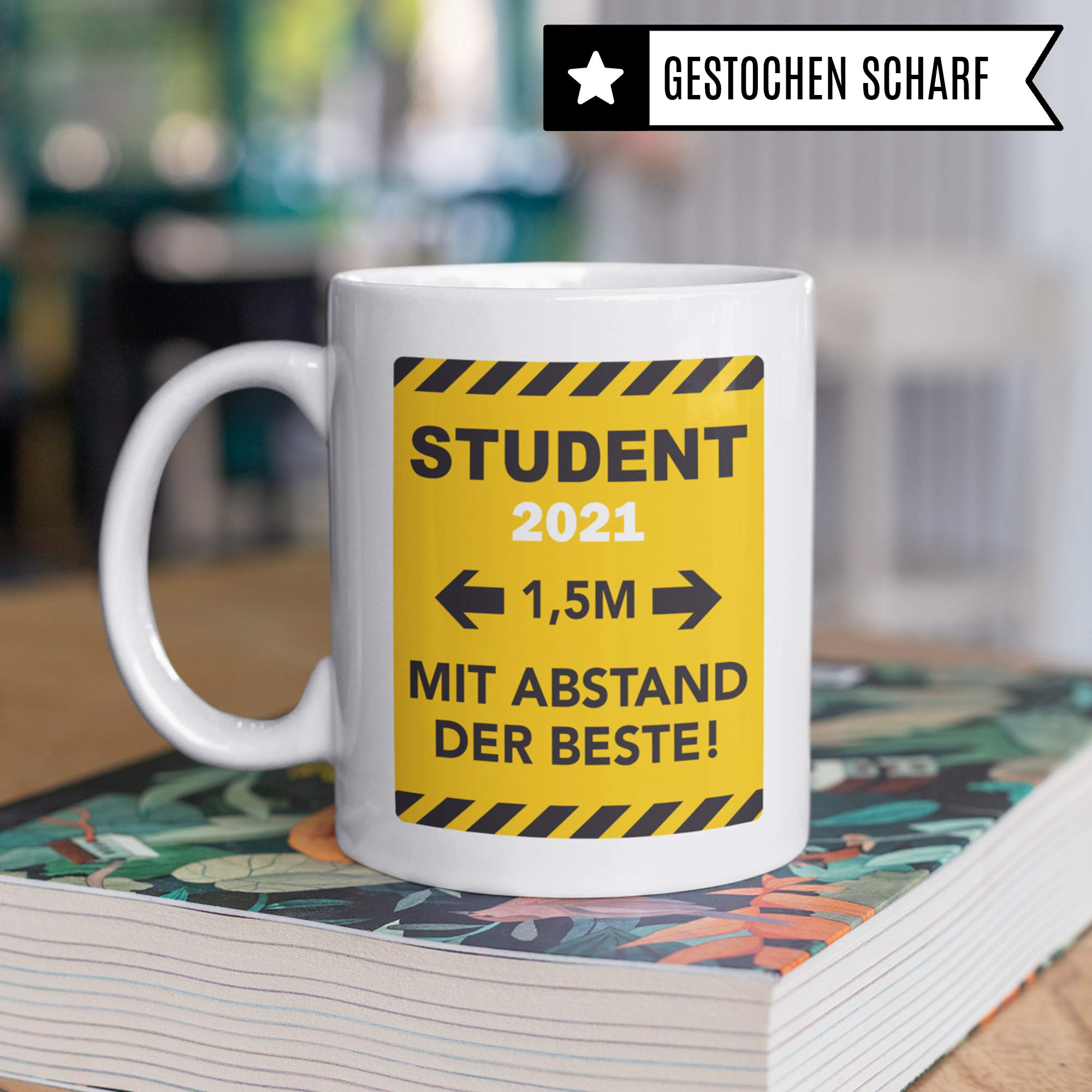 Pagma Druck Tasse Student, Studium Geschenk 2023, Studieren Anfang Uni Becher Geschenkidee, Ersti Kaffeetasse für Studenten Studentin Studienbeginn Universität Semester Beginn Kaffeebecher