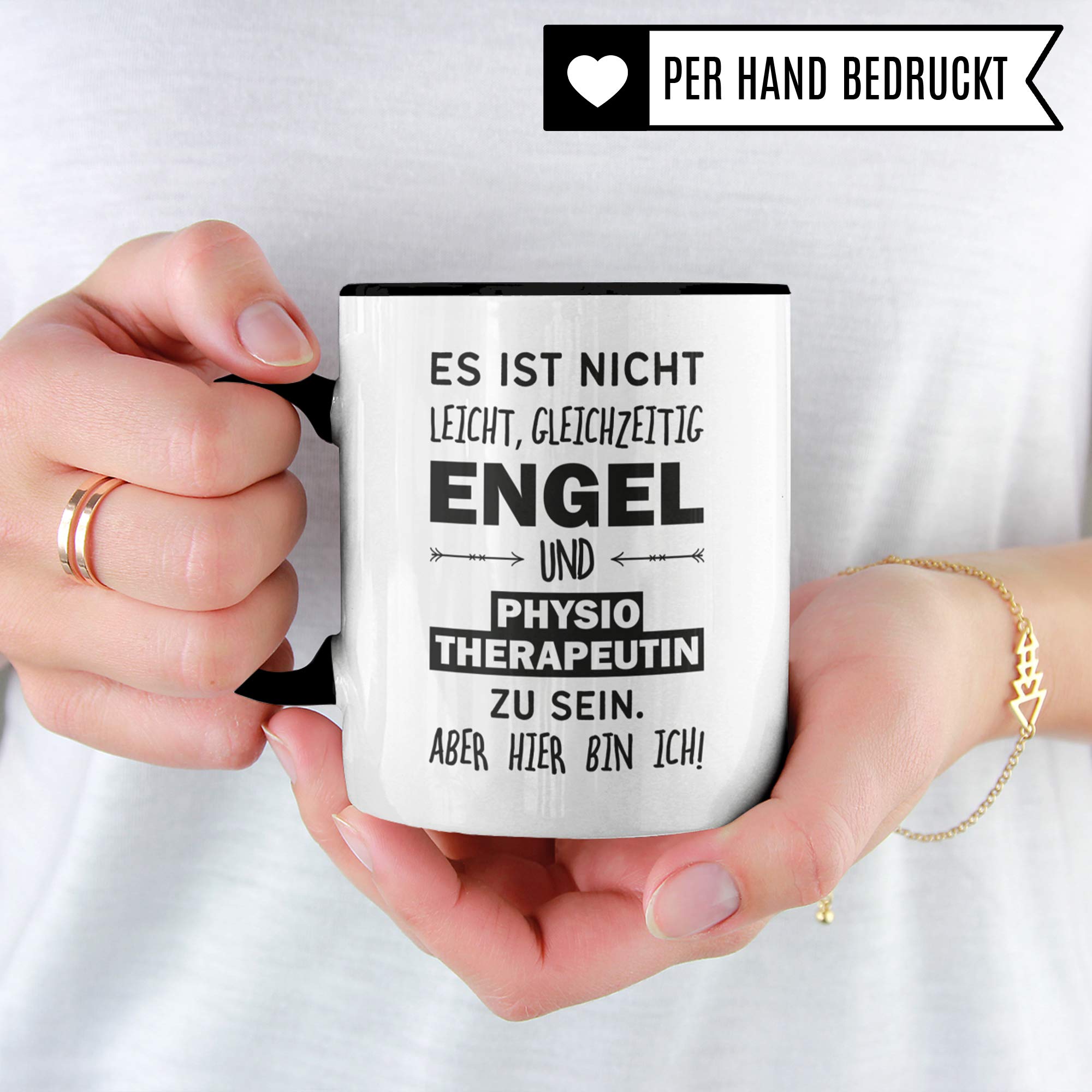 Tasse Physiotherapeutin, Geschenke Physiotherapeuten, Physiotherapie Kaffeetasse Geschenkidee, Kaffeebecher Physio Praxis Krankengymnastin Geschenk Physiotherapeut Frauen Becher