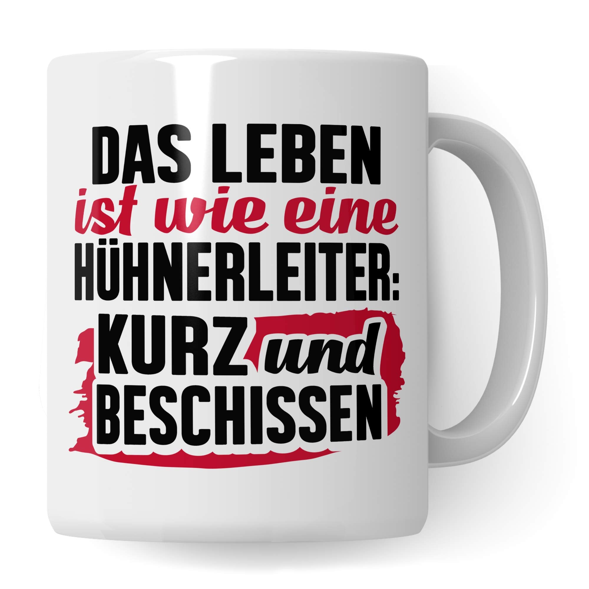 Pagma Druck Hühner Tasse lustig, Huhn Becher Geschenkidee, Hühner Geschenk Kaffeetasse für Hühnerhalter, Hühnerstall Spruch Bauernhof Haushuhn Hühnerhaltung Motiv Kaffeebecher