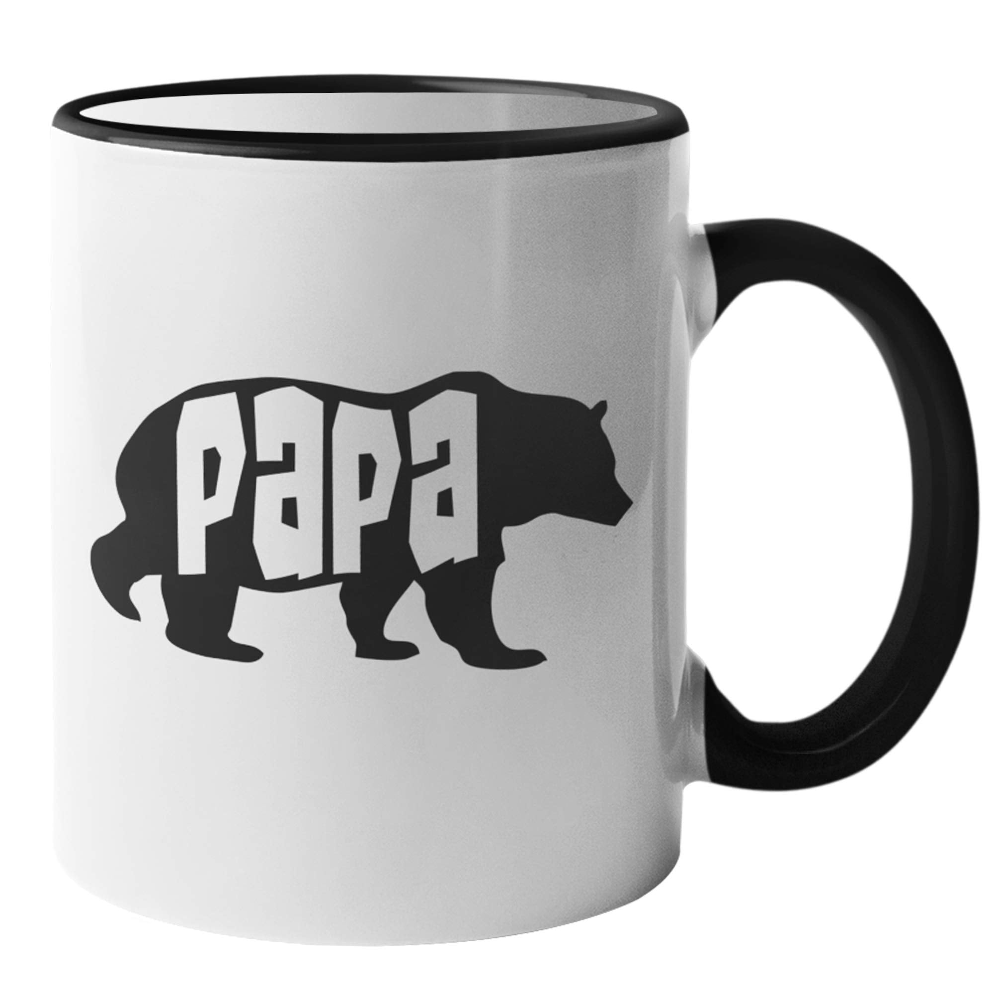 Papa Bär Tasse Geschenk - Vater Geschenkidee Spruch Becher - Kaffeetasse Vatertag Vatertagsgeschenk