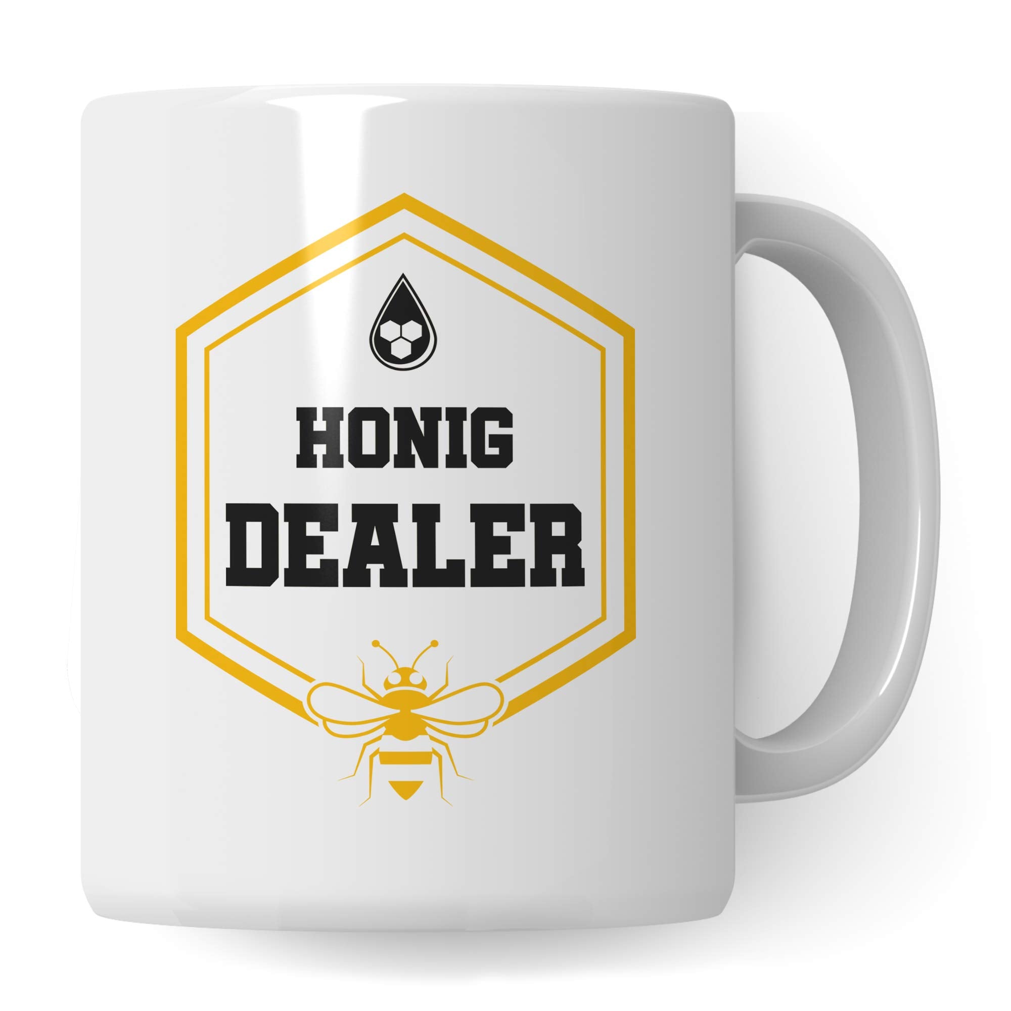 Pagma Druck Bienen Imker Geschenk Becher, Imker Tasse, Imkerei Spruch Honigbiene Kaffeebecher Geschenkidee, Honig Bienenzucht Bienenzüchter Imkern Biene Kaffeetasse lustig