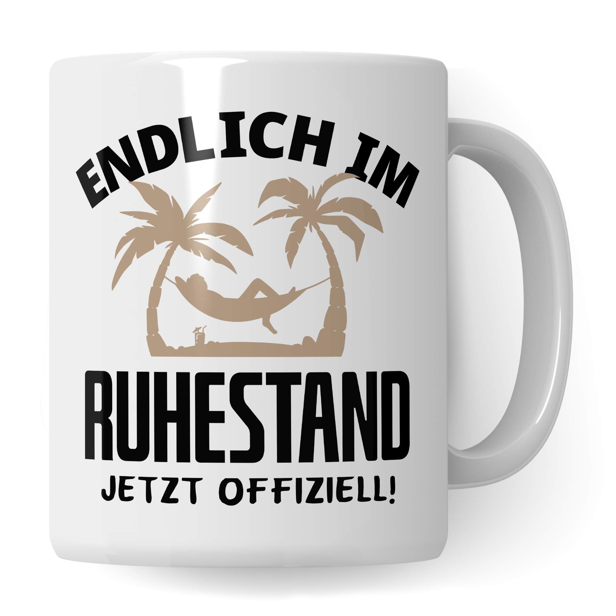 Pagma Druck Rentner Tasse, Ruhestand Geschenk Kaffeetasse, Kaffeebecher Rentenbeginn Renteneintritt Pension Rentnerin Spruch, Geschenke für die Rente Becher Mann & Frau