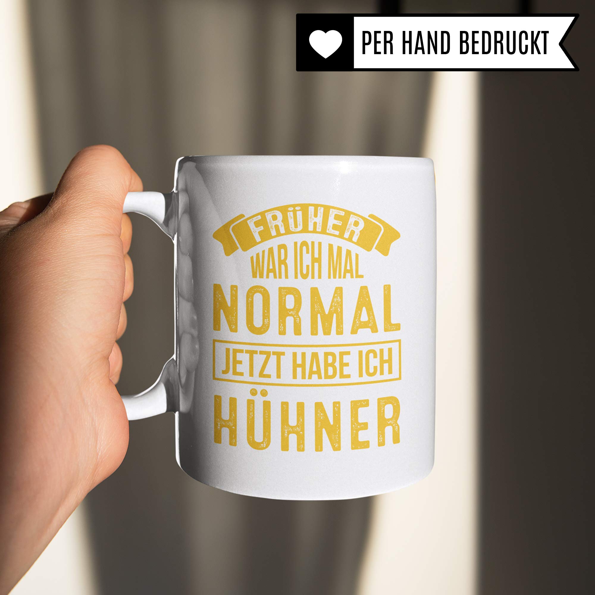 Pagma Druck Hühner Tasse, Huhn Spruch Becher Geschenkidee, Hühner Geschenk Kaffeetasse Hühnerstall Hühnerhaltung, Kaffeebecher für Hühnerhalter und Hühnerhof