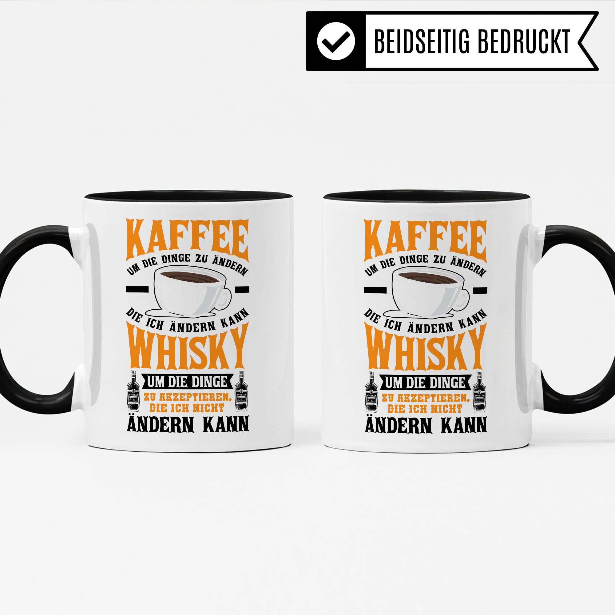 Whiskey Tasse Geschenkidee Kaffeetasse Humor Witz Geschenk für Trinker Kollege Kaffeebecher Whisky Becher