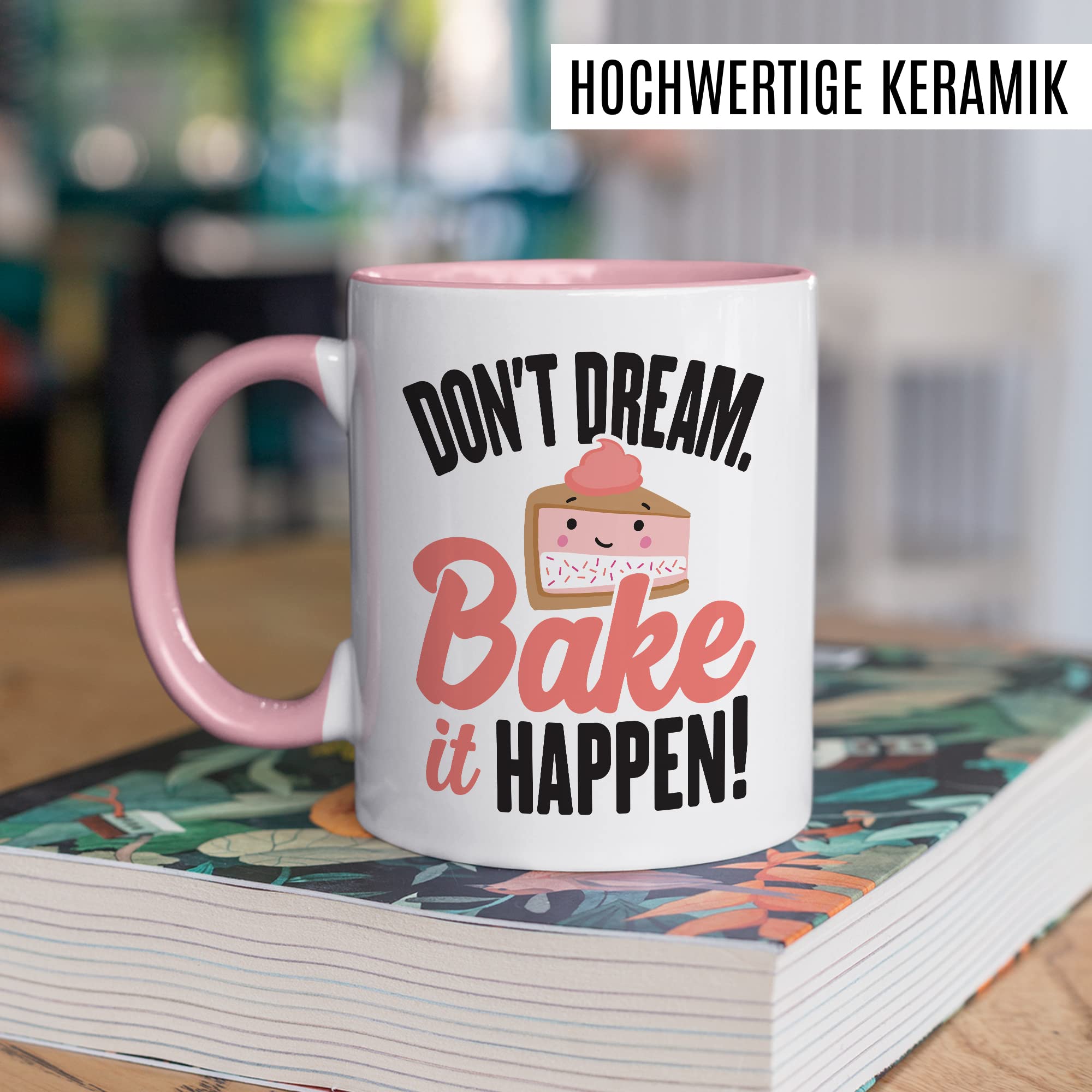 Kuchen Tasse Bäckerin Kaffeetasse Bäcker Kaffee-Becher Geschenk Hobbybäcker Geschenkidee Konditor Torte