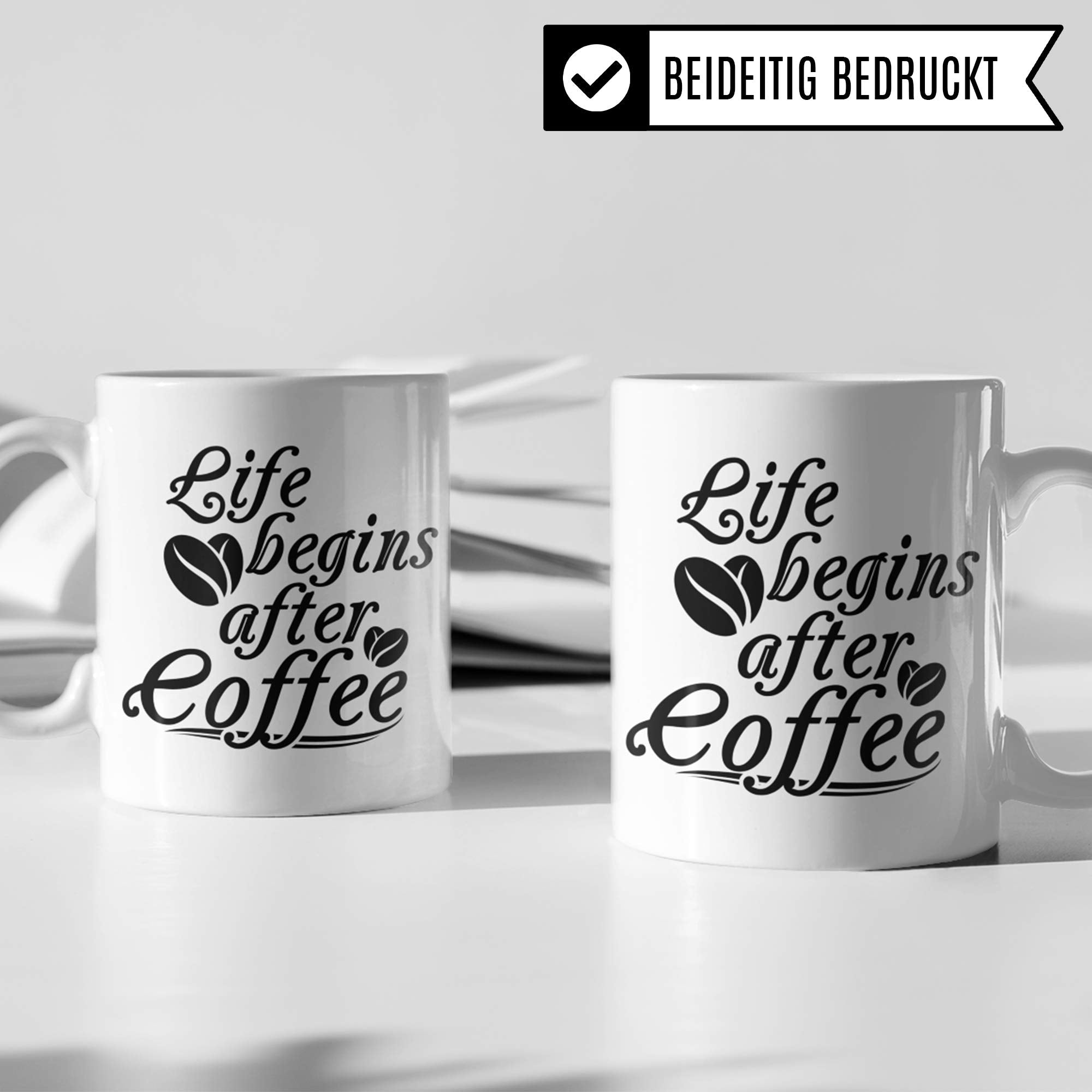 Pagma Druck Kaffeetasse lustig, Geschenk Kaffee Tasse mit Sprüchen, Kaffeetrinker Geschenkidee Kaffeeliebhaber Spruch Witz Koffein Filterkaffee Spruch