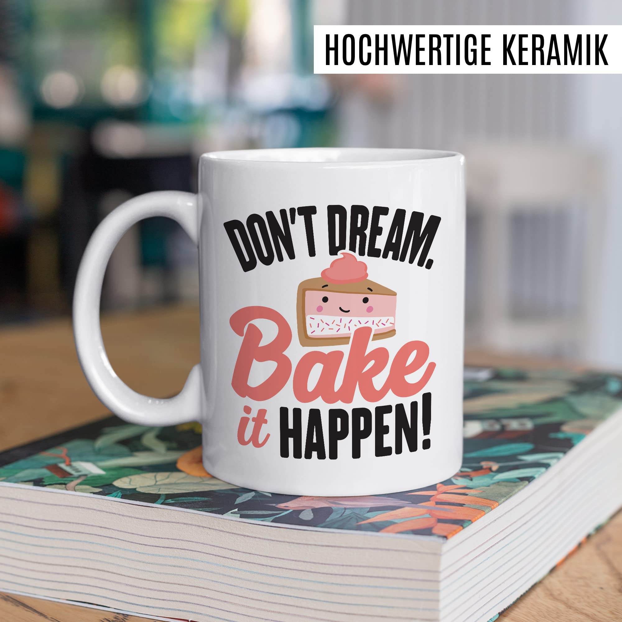 Kuchen Tasse Bäckerin Kaffeetasse Bäcker Kaffee-Becher Geschenk Hobbybäcker Geschenkidee Konditor Torte