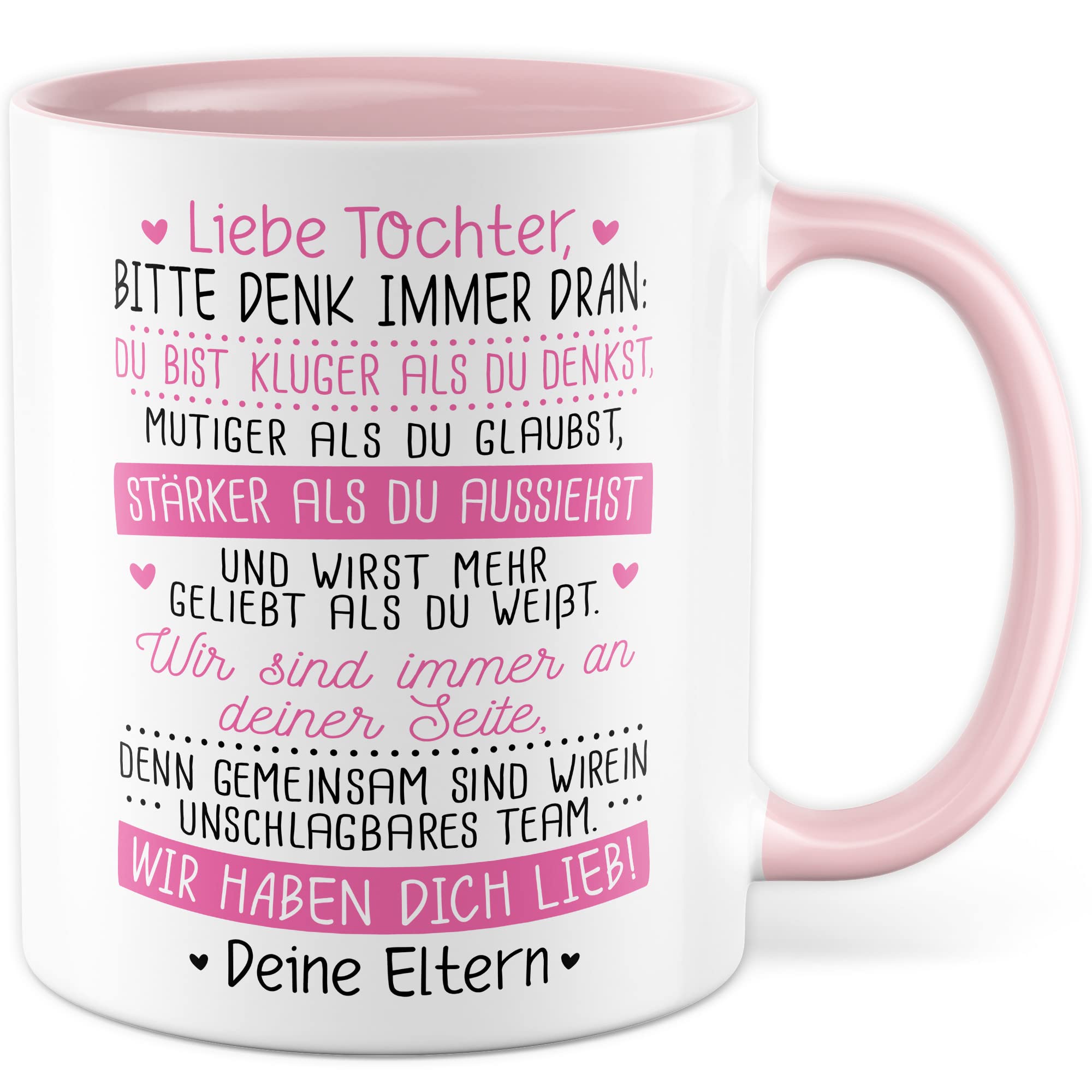 Sohn Auszug Tasse Einweihungsgeschenk Kaffeetasse Eltern ausziehen Kaffee-Becher Vater Mutter Geschenk eigene Wohnung Geschenkidee Umzug Kind Wir haben dich Lieb Spruch