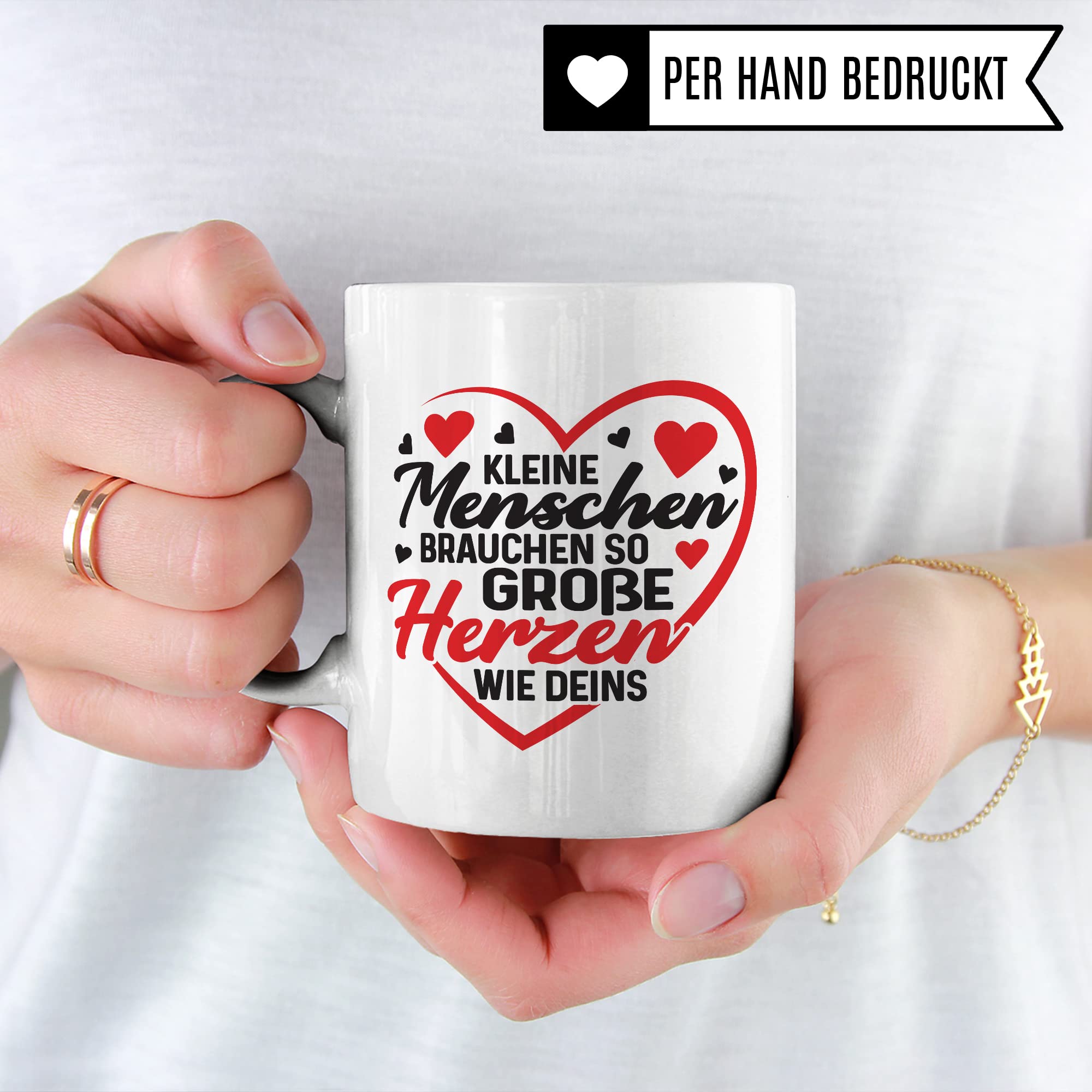 Tasse Erzieherin & Lehrerin Geschenk Kaffee-Tasse Lehrerin Geschenkidee Grundschule Tasse Abschied Kinderpflegerin Abschiedsgeschenk Gymnasium Kaffee-Becher