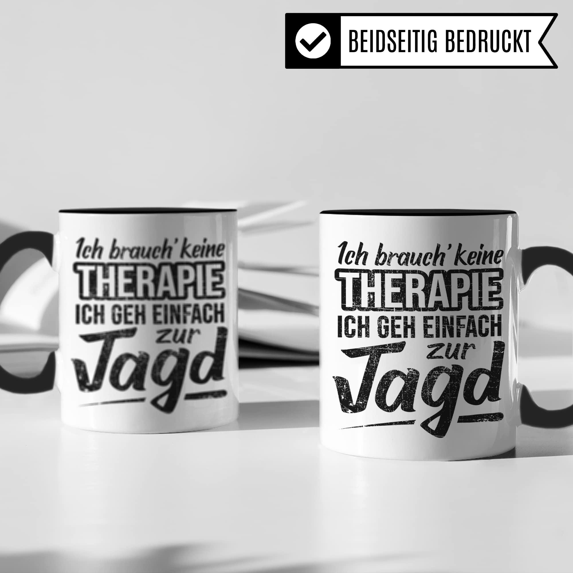 Jagd Geschenk, Kaffeetasse Humor Witz Geschenk für Jägerei, Jäger Jägerin Tasse Geschenkidee, Kaffeebecher für Männer Frauen Becher lustig