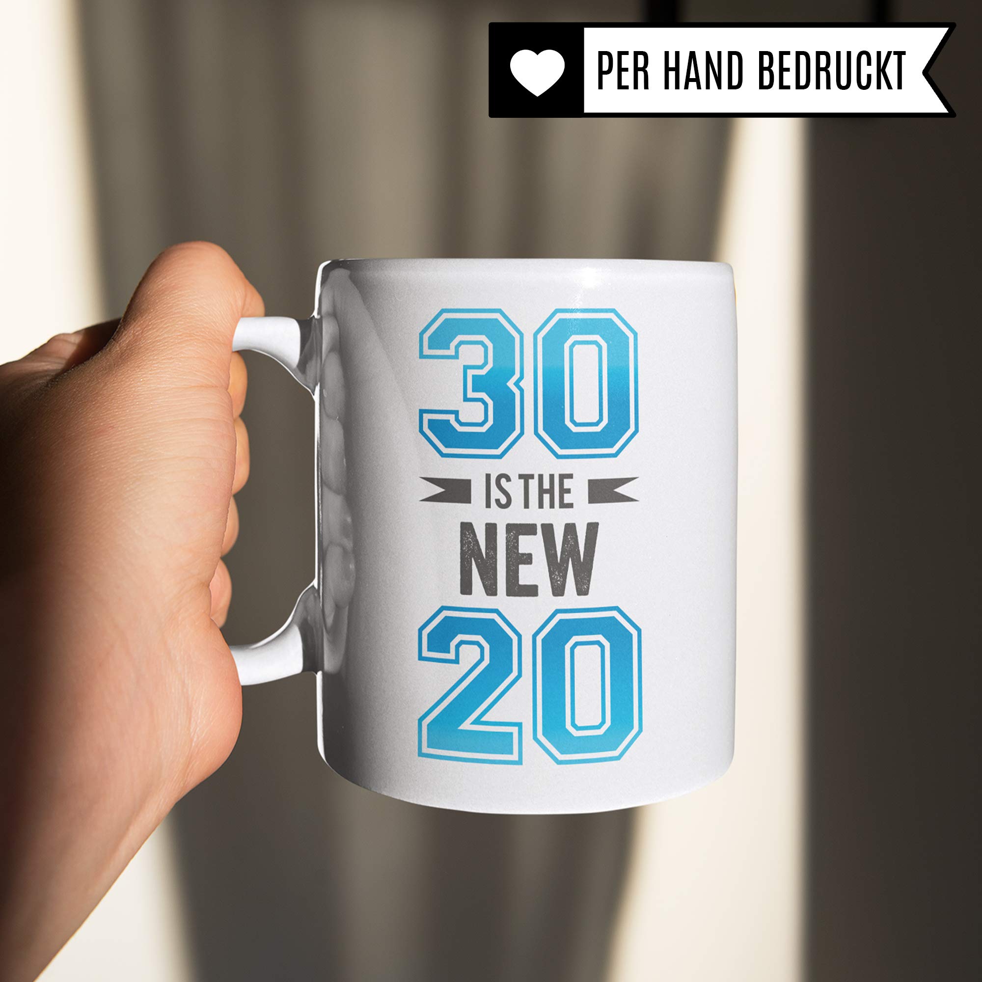 Pagma Druck 30 Geburtstag Tasse, Kaffeetasse 30. Geburtstag, Deko Geburtstagsdeko 1989 geboren, Geburtstagsgeschenk Dekoration Becher Männer Frauen Geschenkidee, Kaffeebecher 30 Jahre