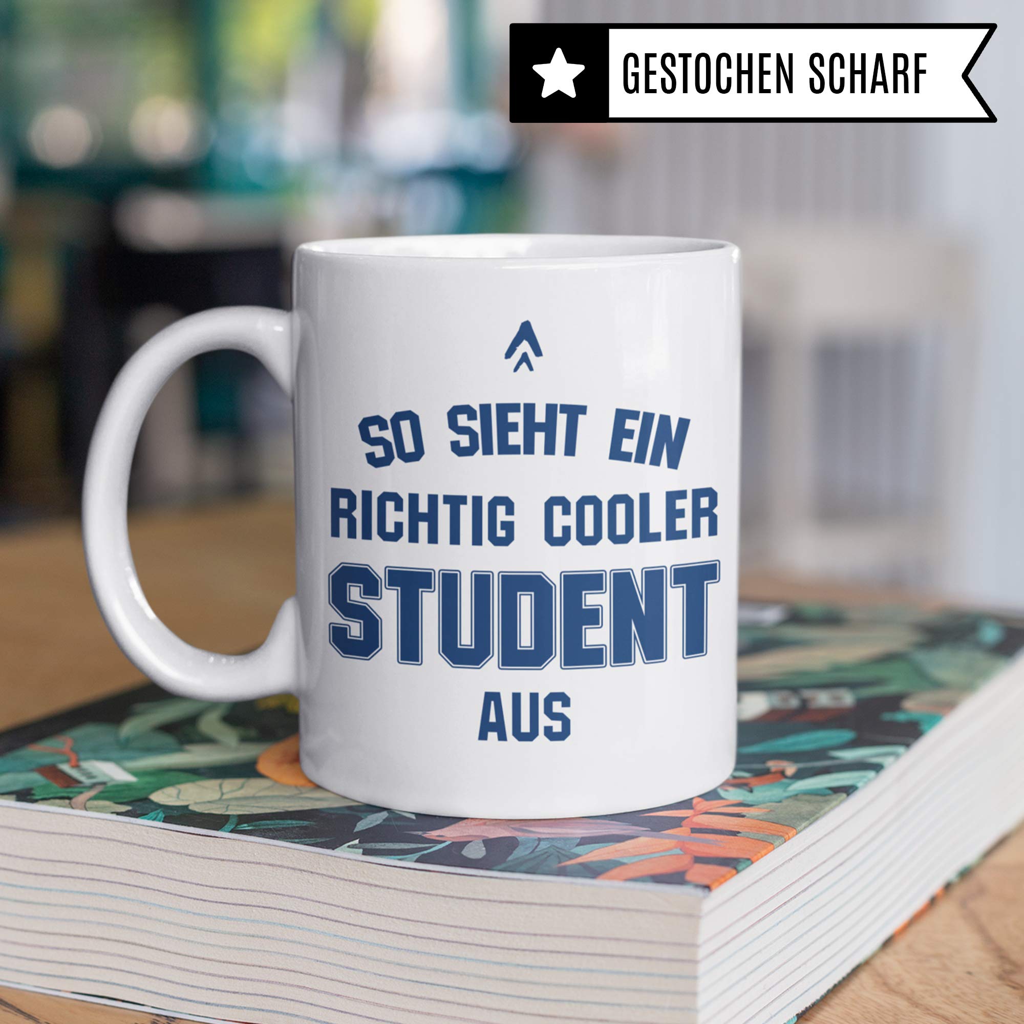 Pagma Druck Tasse Student, Studium Geschenk Anfang, Studieren Uni Becher Geschenkidee, Ersti Kaffeetasse für Studenten Universität Beginn Kaffeebecher