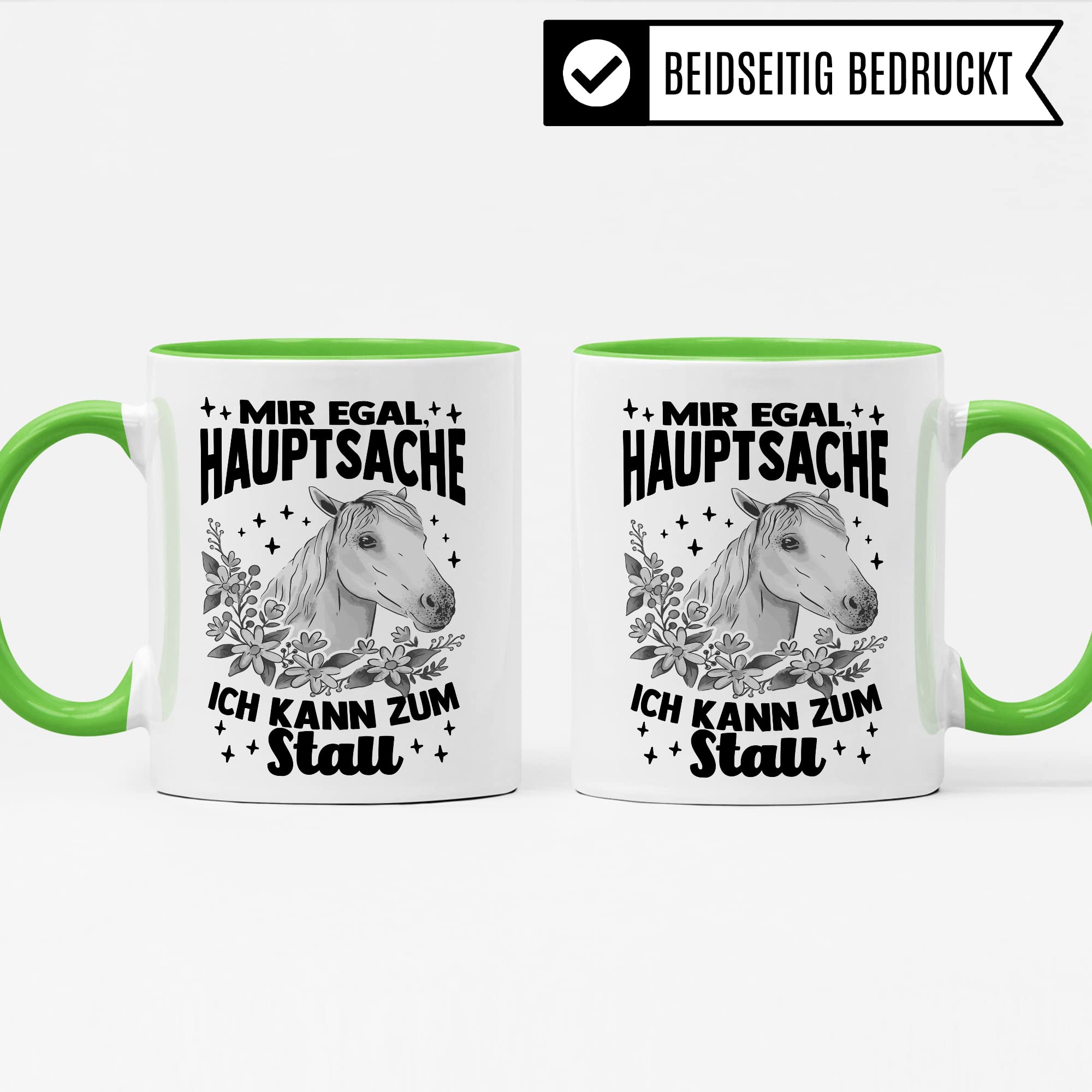 Tasse Pferd Stall Pferde Kaffeetasse Reiterin Kaffee-Becher Reiten bester Freund Vierbeiner Teetasse Pferdemädchen Stallmädchen Pferdeliebhaber Geschenk Geschenkidee Reiter