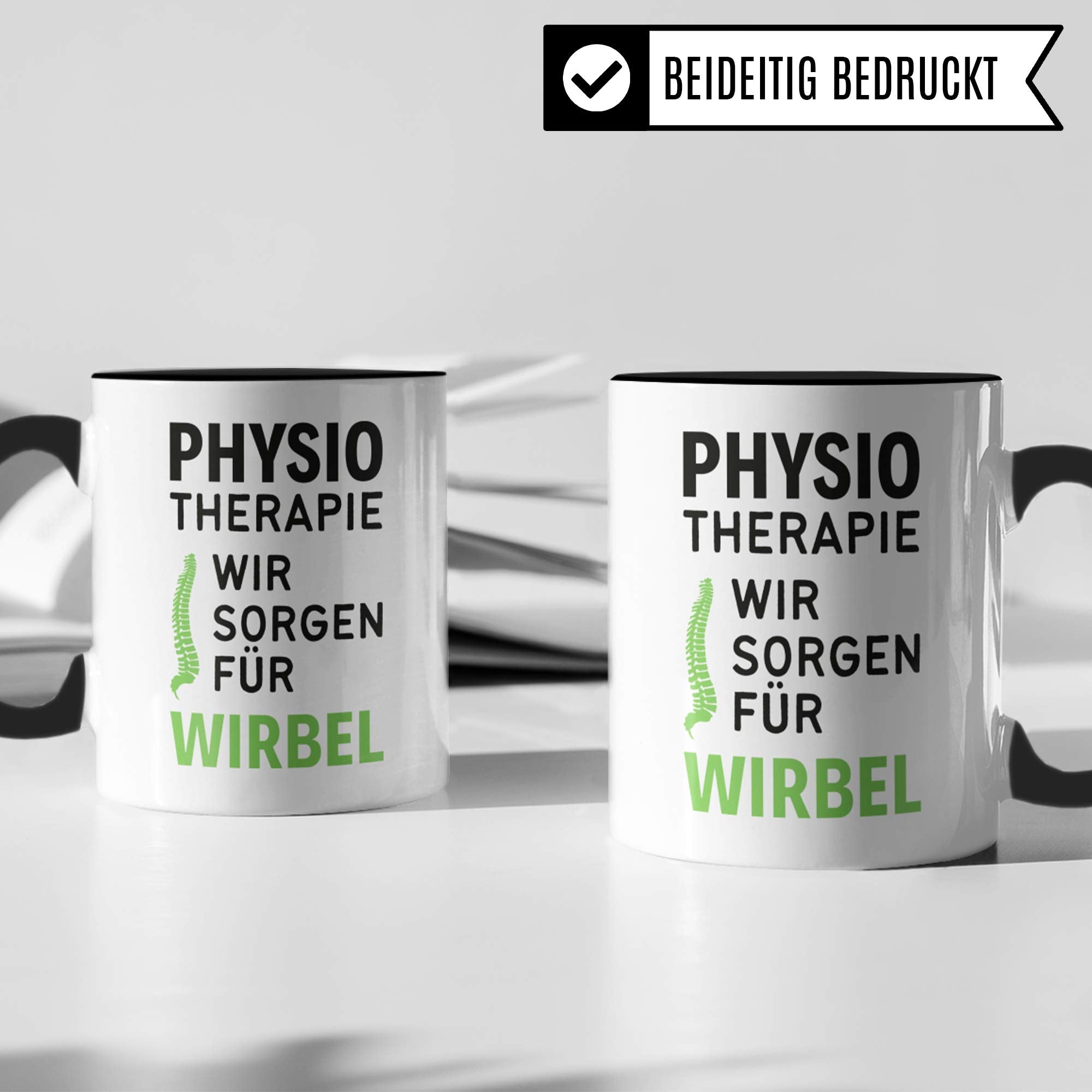 Tasse Physiotherapie, Physiotherapeuten Geschenk, Kaffeetasse Physiotherapeutin Geschenkidee Witz, Kaffeebecher Krankengymnastik Physio Becher