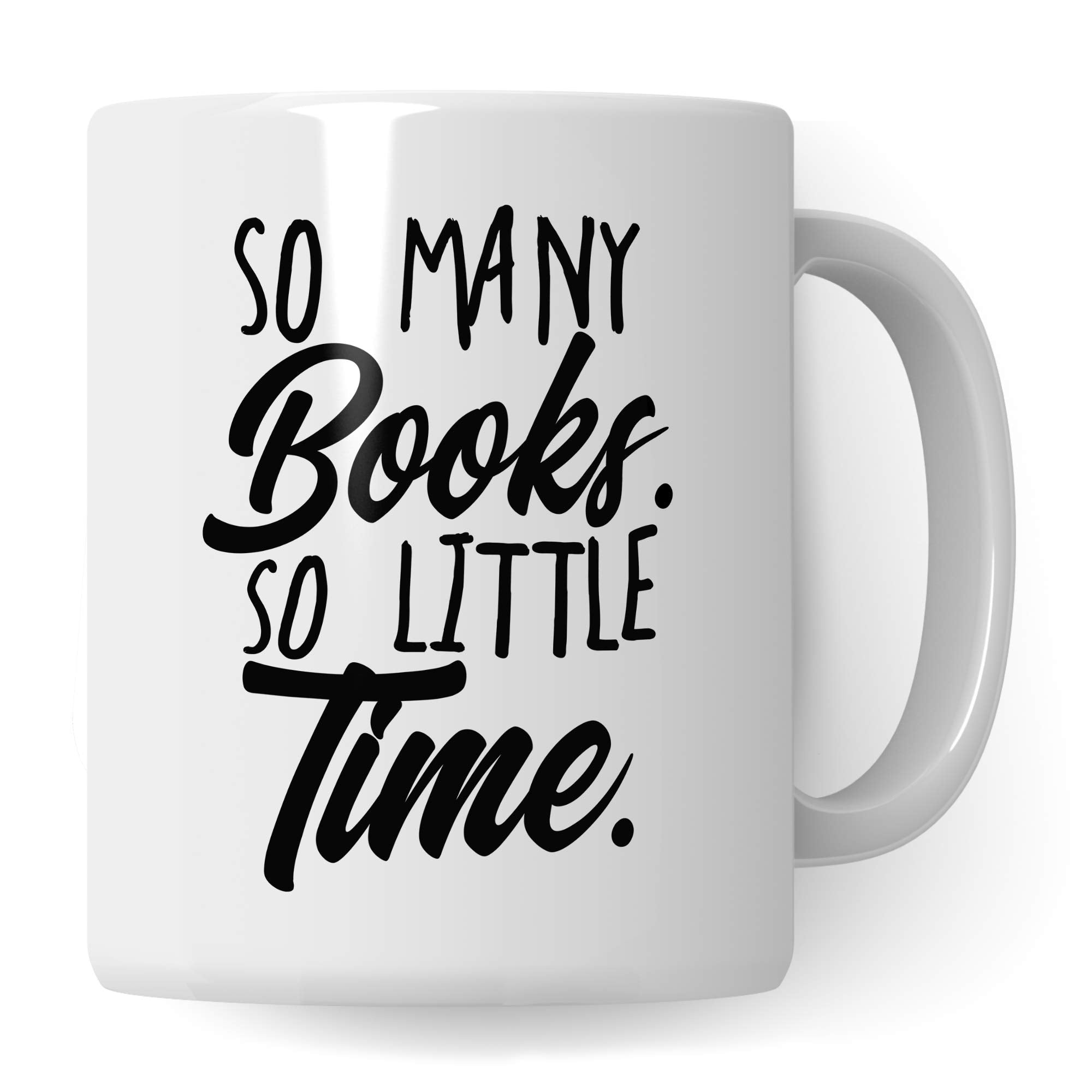 Pagma Druck Lesen Tasse Bücherwurm, Buch Leseratte Geschenk Kaffeetasse Spruch, Bücher Geschenkidee für Leser & Leserin Becher, Kaffeebecher Literatur lustig