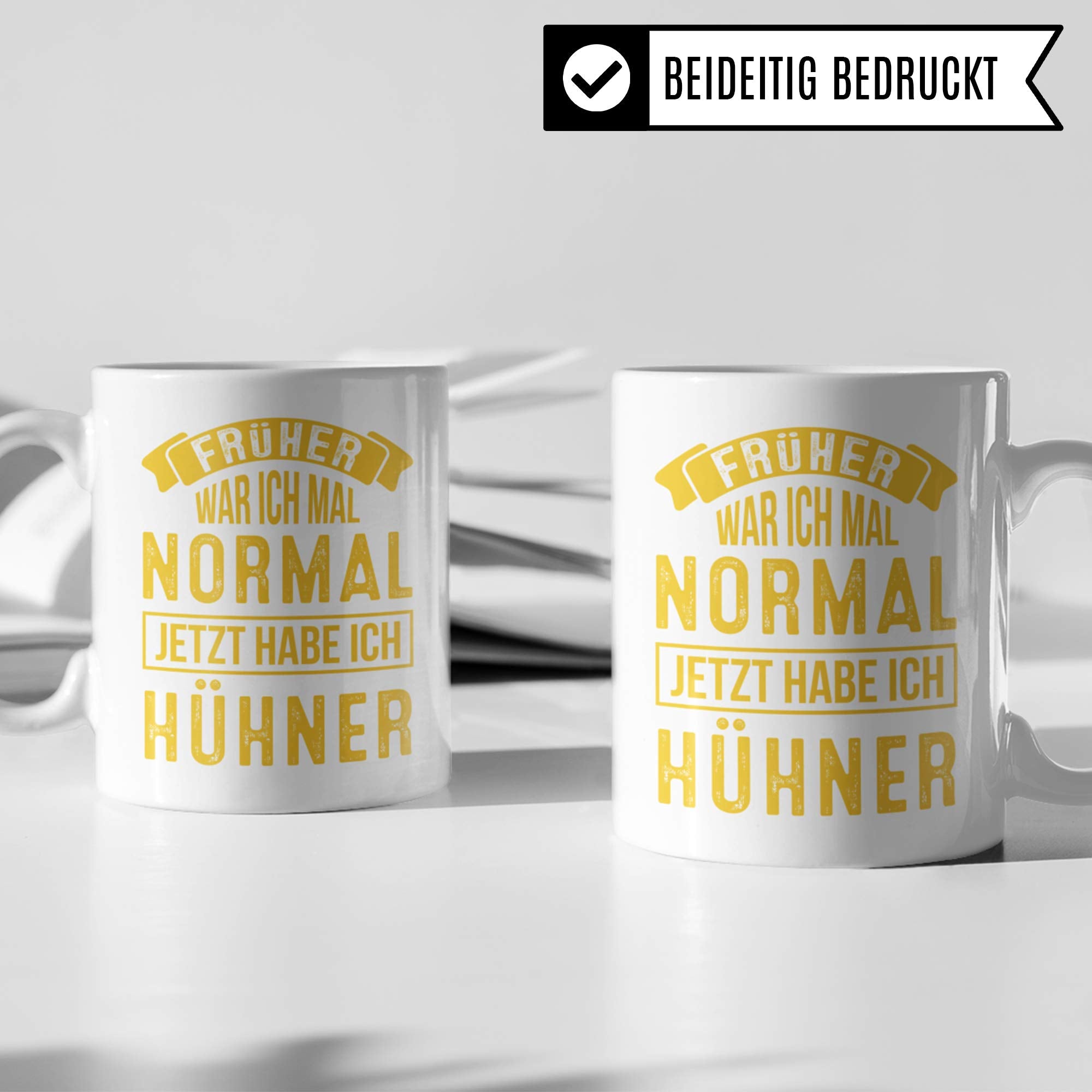 Pagma Druck Hühner Tasse, Huhn Spruch Becher Geschenkidee, Hühner Geschenk Kaffeetasse Hühnerstall Hühnerhaltung, Kaffeebecher für Hühnerhalter und Hühnerhof