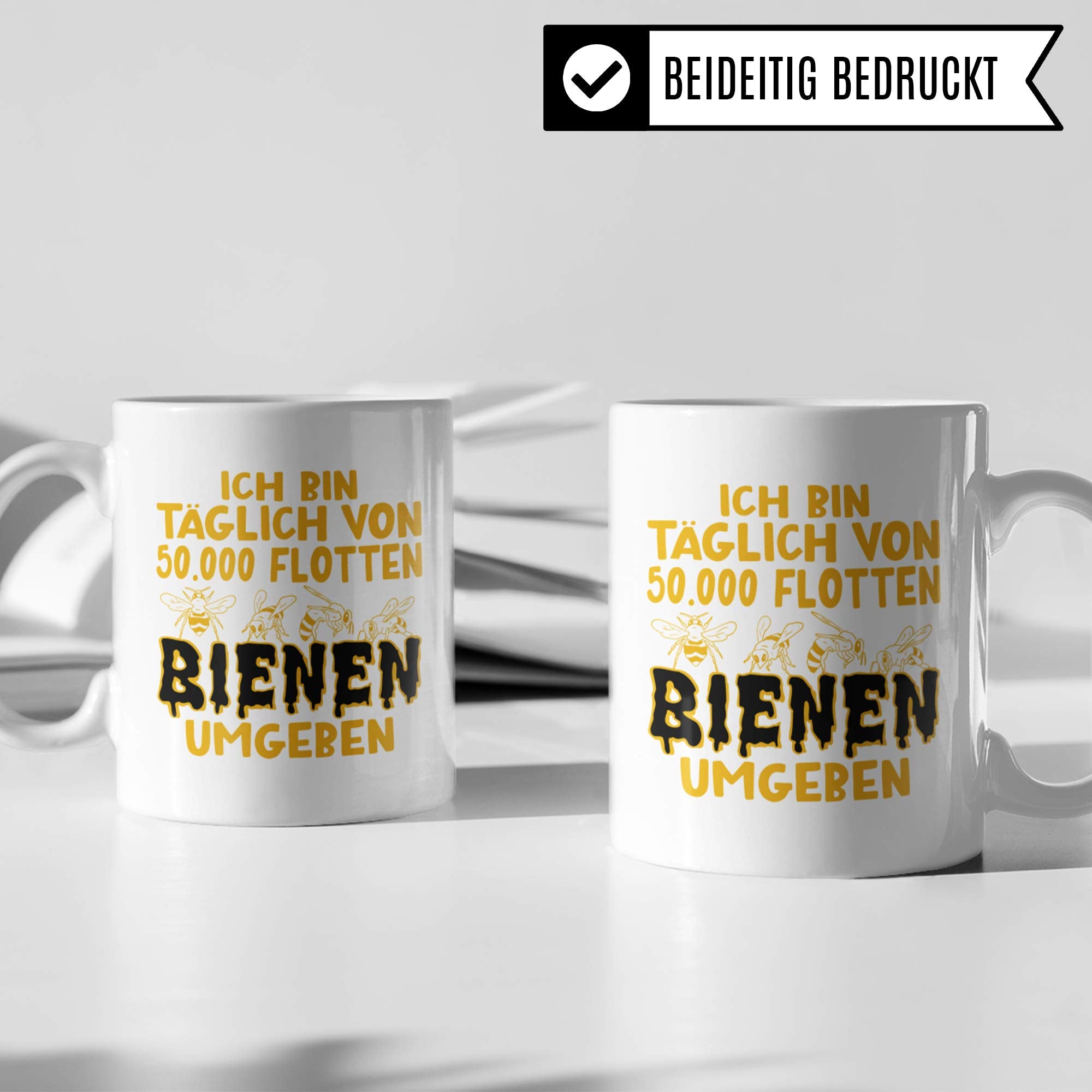 Pagma Druck Tasse Imker, Bienen Geschenk Becher, Imkerei Spruch Honigbiene Kaffeebecher Geschenkidee, Honig Bienenzucht Bienenzüchter Imkern Biene Kaffeetasse lustig