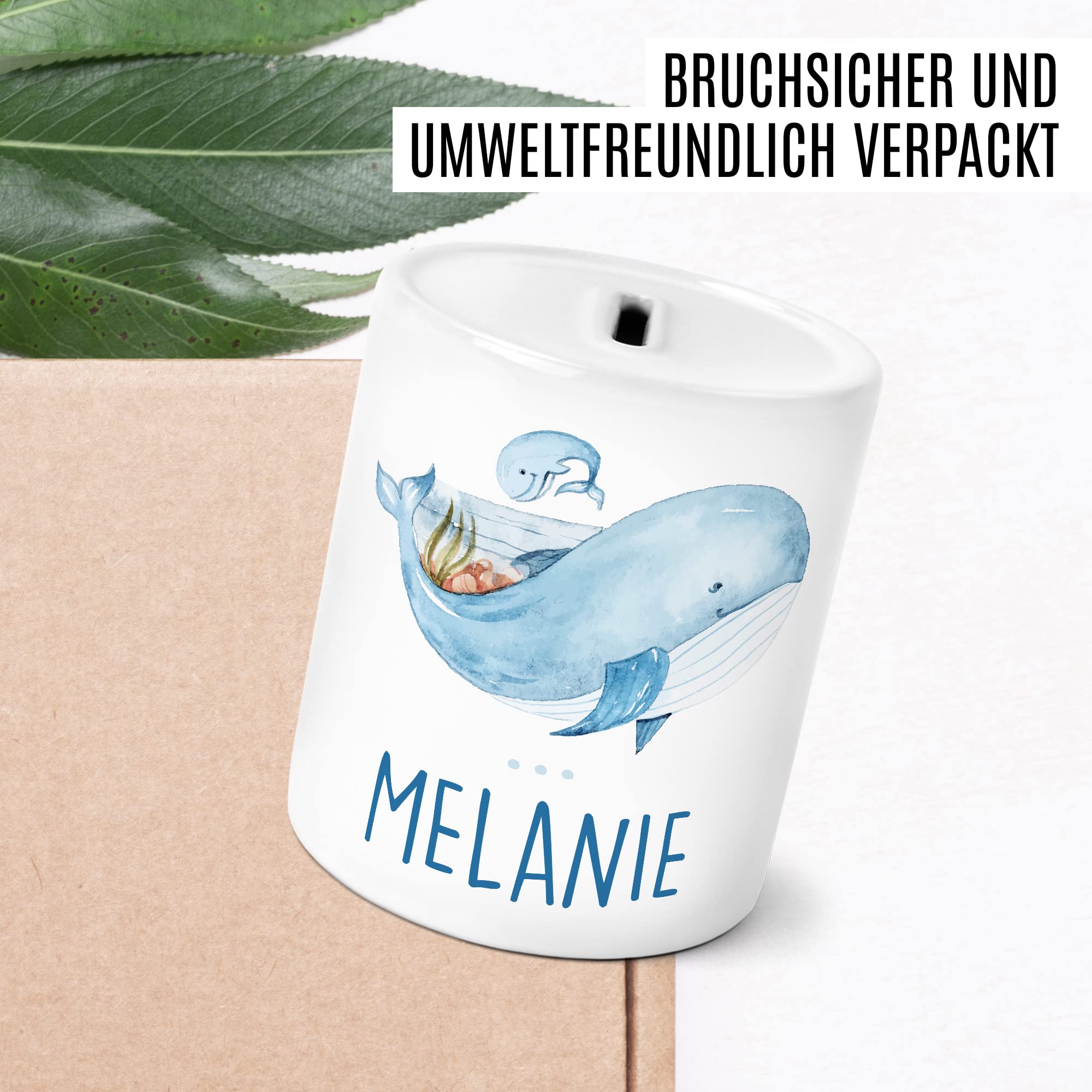 Spardose Junge mit Name personalisiert Buchstaben Jungen Einschulung Geburtstag Einschulung Geburt Taufe Geburtstag Taschengeld Sparschwein Geld-Geschenk Kinderspardose