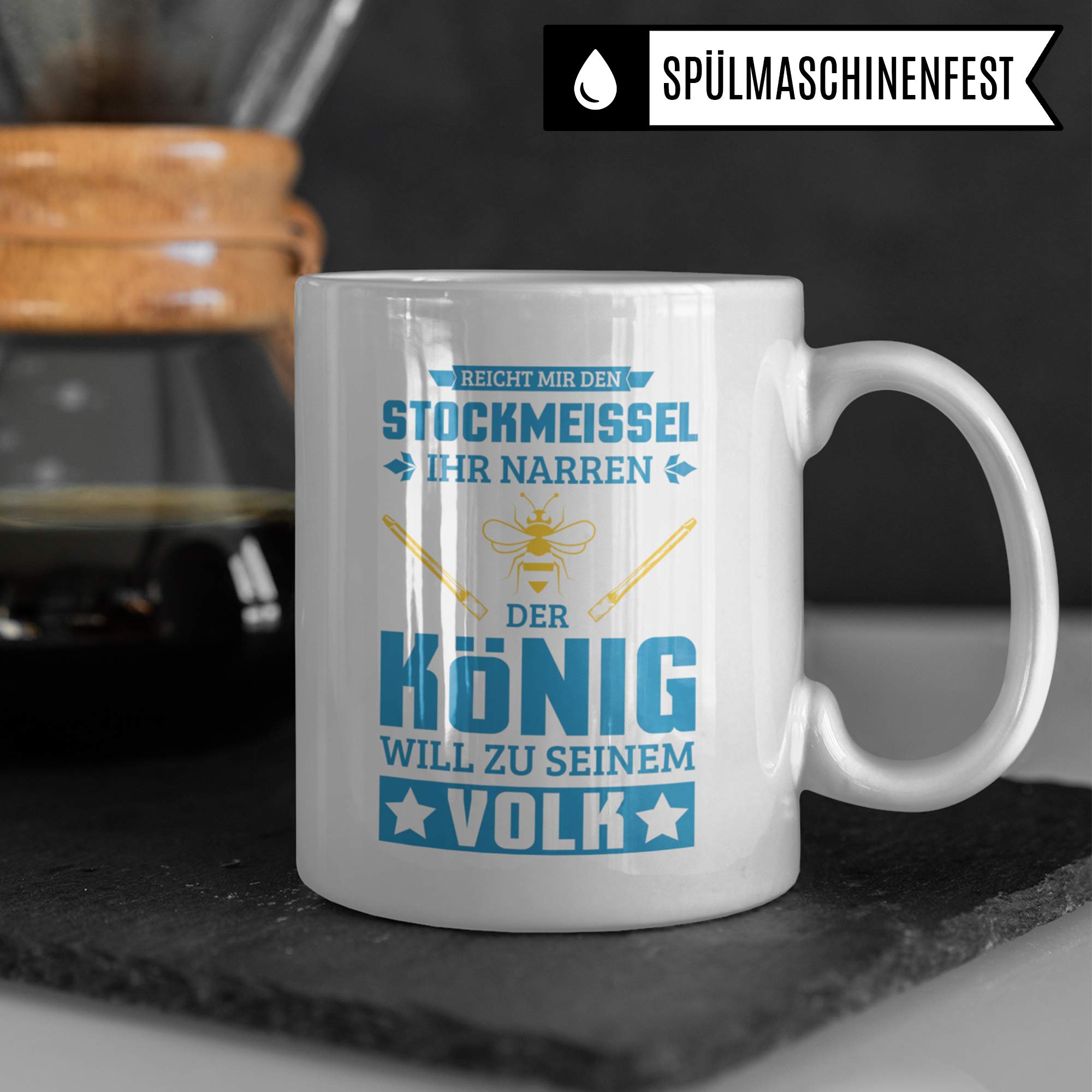 Pagma Druck Bienen Imker Geschenk Becher, Imker Tasse, Imkerei Spruch Honigbiene Kaffeebecher Geschenkidee, Honig Bienenzucht Bienenzüchter Imkern Biene Kaffeetasse lustig