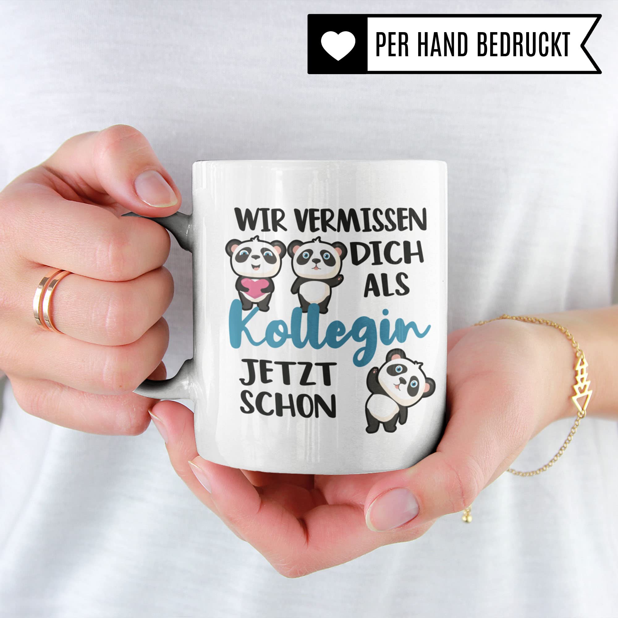 Tasse Kollegin Jobwechsel Spruch Geschenkidee Neuer Job Frauen Abschied Abschiedsgeschenk Frau Rente Verabschiedung Arbeitskollegin Renteneintritt Geschenk-Idee