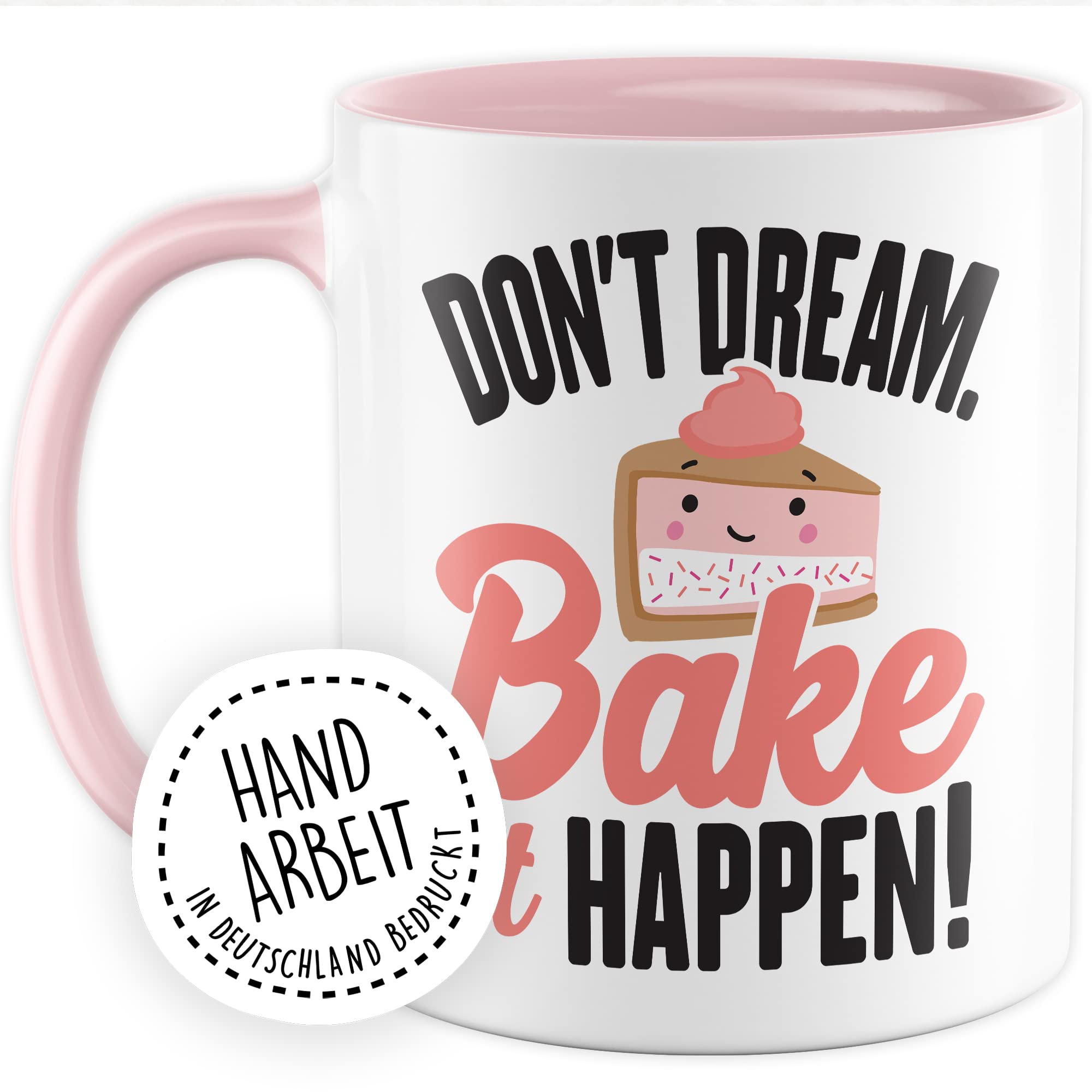 Kuchen Tasse Bäckerin Kaffeetasse Bäcker Kaffee-Becher Geschenk Hobbybäcker Geschenkidee Konditor Torte