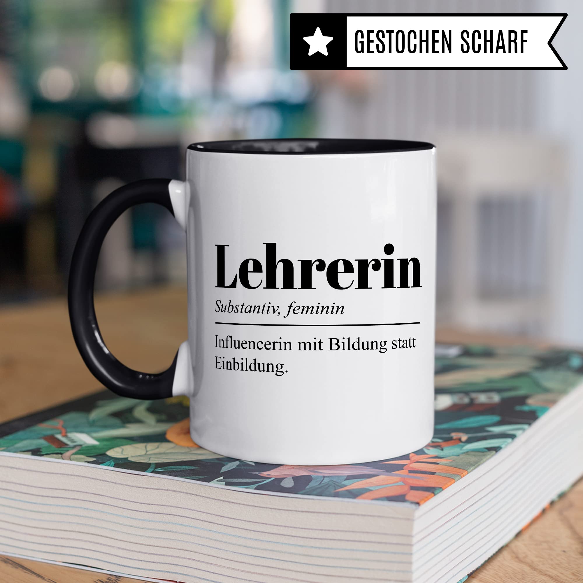 Tasse Lehrerin Geschenk lustig Kaffee-Tasse Kaffee-Becher Lehrerin Geschenkidee Grundschule Tasse Abschied Lehrerin Abschiedsgeschenk Gymnasium