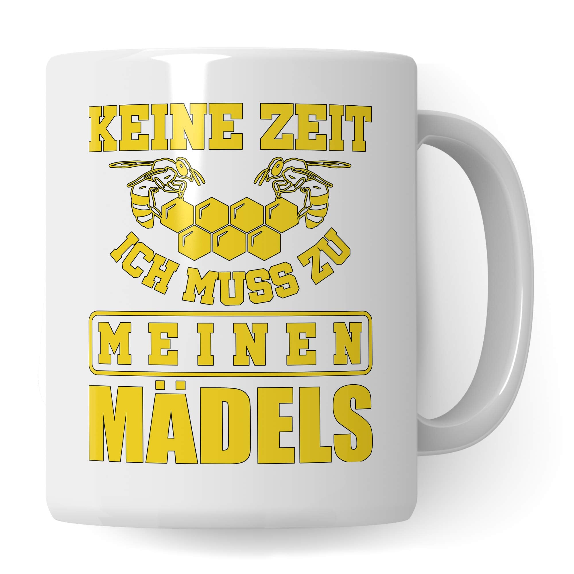 Pagma Druck Imker Tasse Biene, Geschenk für Imker Becher, Kaffeetasse Imkerei Bienen Bienenzucht Spruch, Bienenzüchter Witz Honig Imkern Honigbiene Bienenstock Kaffeebecher lustig