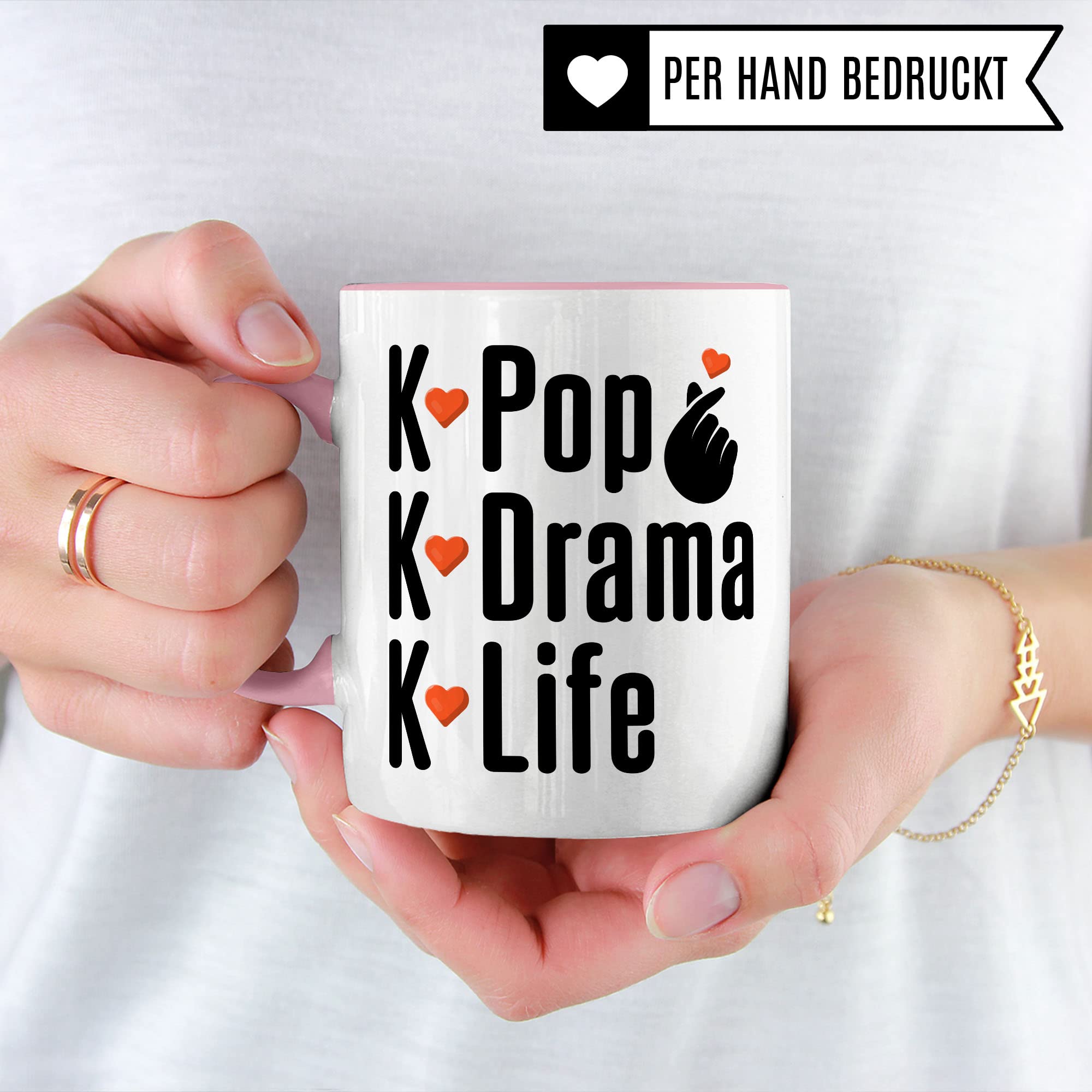 K-Pop Tasse Geschenkidee Kaffeetasse Humor Witz Geschenk für Kpop Fan Kaffeebecher Korean Pop Becher