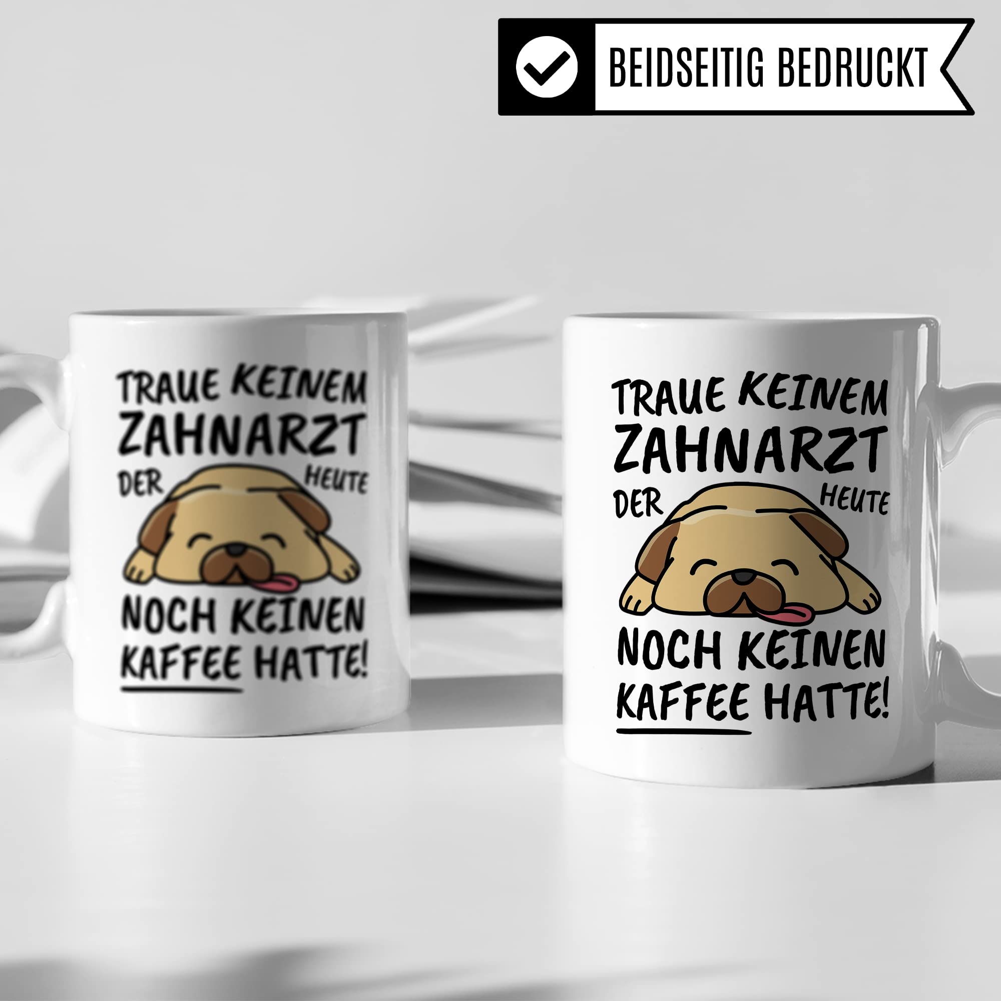 Tasse Zahnarzt lustig Zahnarzt Geschenk Beruf Spruch Kaffeebecher Zahnärzte Geschenkidee Zahnmediziner Stomatologe Dentist Zahnmedizin Kaffee-Tasse Teetasse Becher