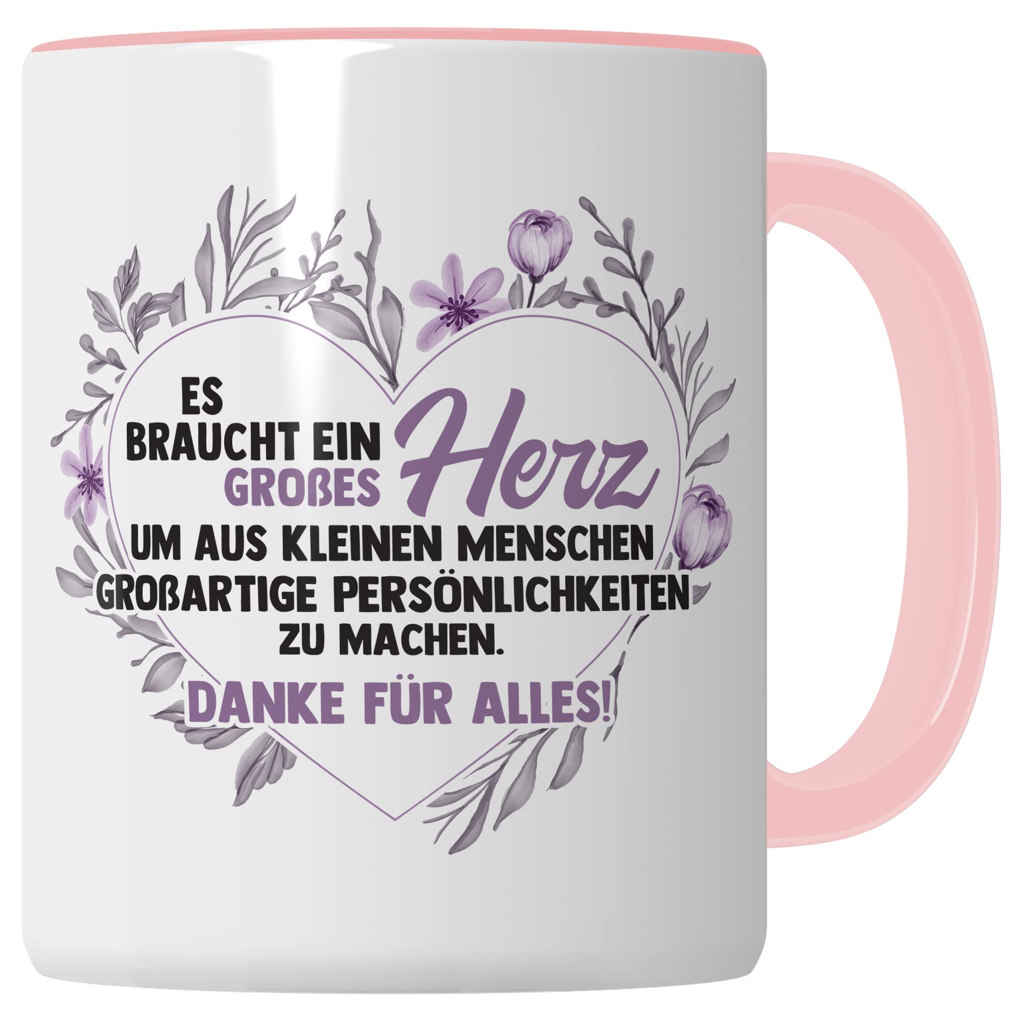 Lehrerin Tasse Erzieherin Geschenk Kaffee-Tasse Kaffee-Becher Lehrerin Geschenkidee Kindergärtnerin Kindergarten Tasse Abschied Kinderpflegerin Abschiedsgeschenk