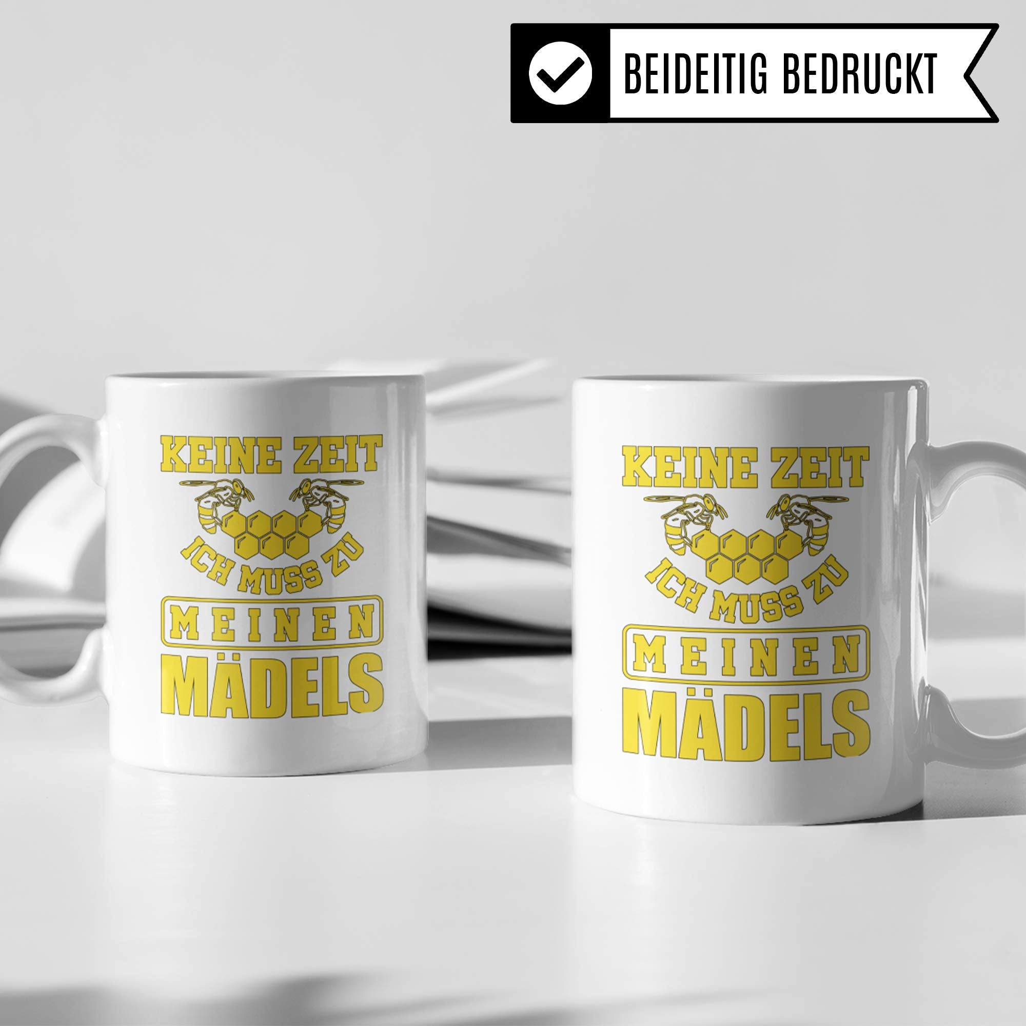 Pagma Druck Imker Tasse Biene, Geschenk für Imker Becher, Kaffeetasse Imkerei Bienen Bienenzucht Spruch, Bienenzüchter Witz Honig Imkern Honigbiene Bienenstock Kaffeebecher lustig