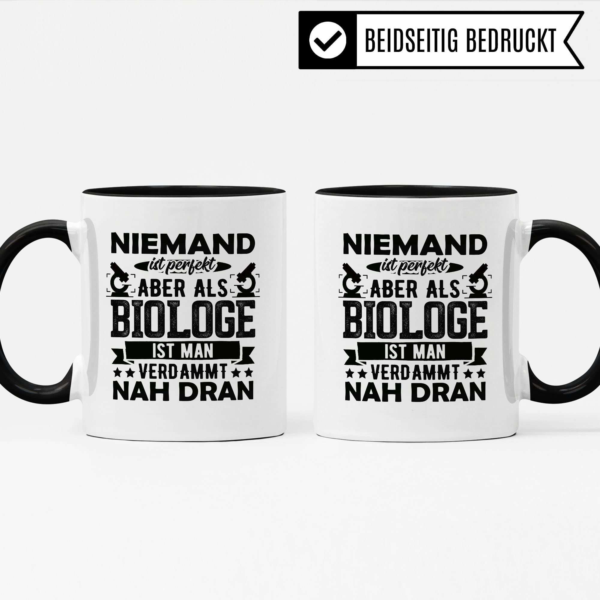 Biologe Tasse Geschenkidee Kaffeetasse Humor Witz Geschenk für Biologielehrer Kaffeebecher Biologie Becher