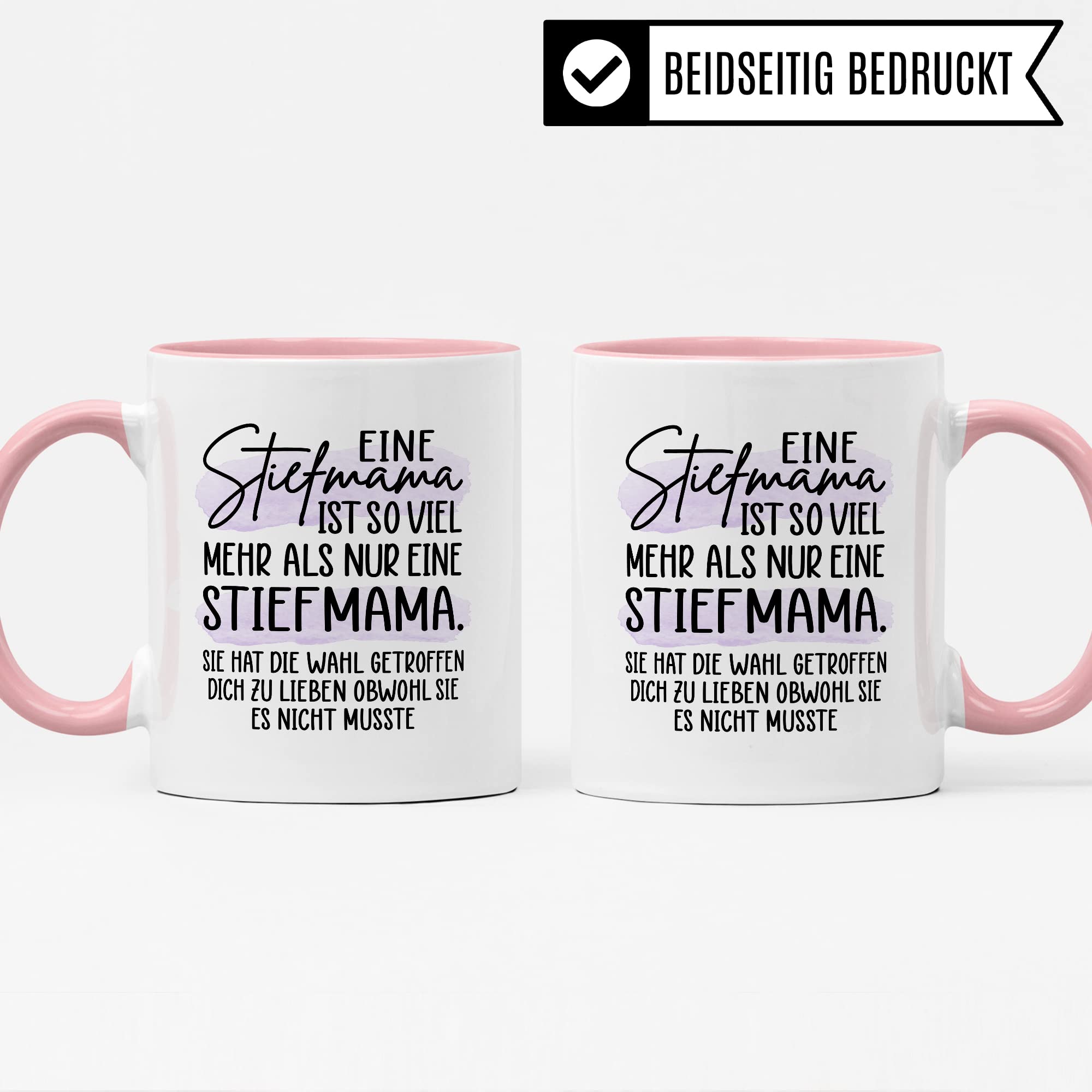 Tasse Stiefmutter Geschenk, Eine Stiefmama ist so viel mehr als nur eine Stiefmama Geschenkidee Kaffee-Becher Tasse mit Spruch Kaffeetasse Stiefmutter Ziehmutter
