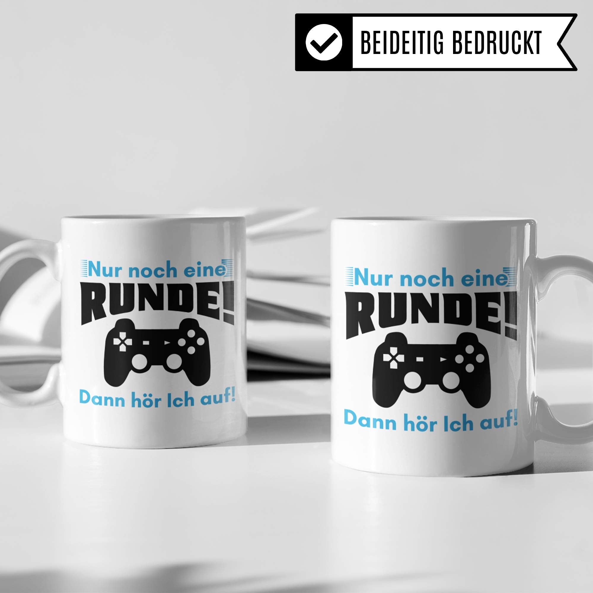 Pagma Druck Tasse Gamer lustig, Zocker Geschenke Spruch, Kaffeetasse Gaming Zocken Computerspiele Konsole, Controller PC Computerspielen Becher, Computer Gaming Tasse lustig