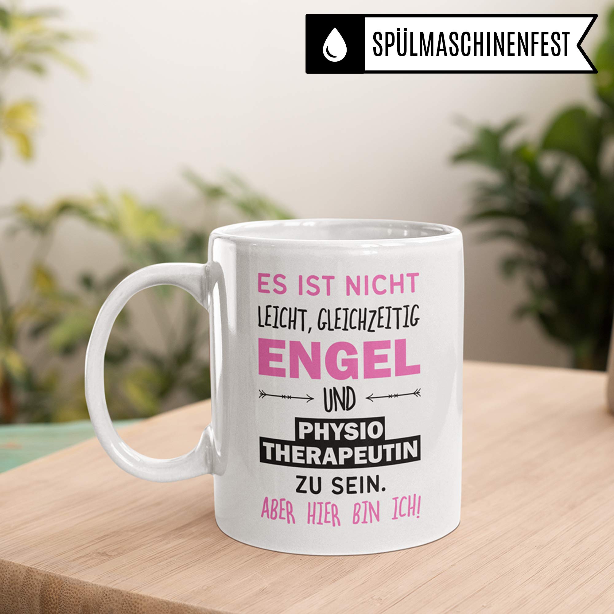 Tasse Physiotherapeutin, Geschenke Physiotherapeuten, Physiotherapie Kaffeetasse Geschenkidee, Kaffeebecher Physio Praxis Krankengymnastin Geschenk Physiotherapeut Frauen Becher