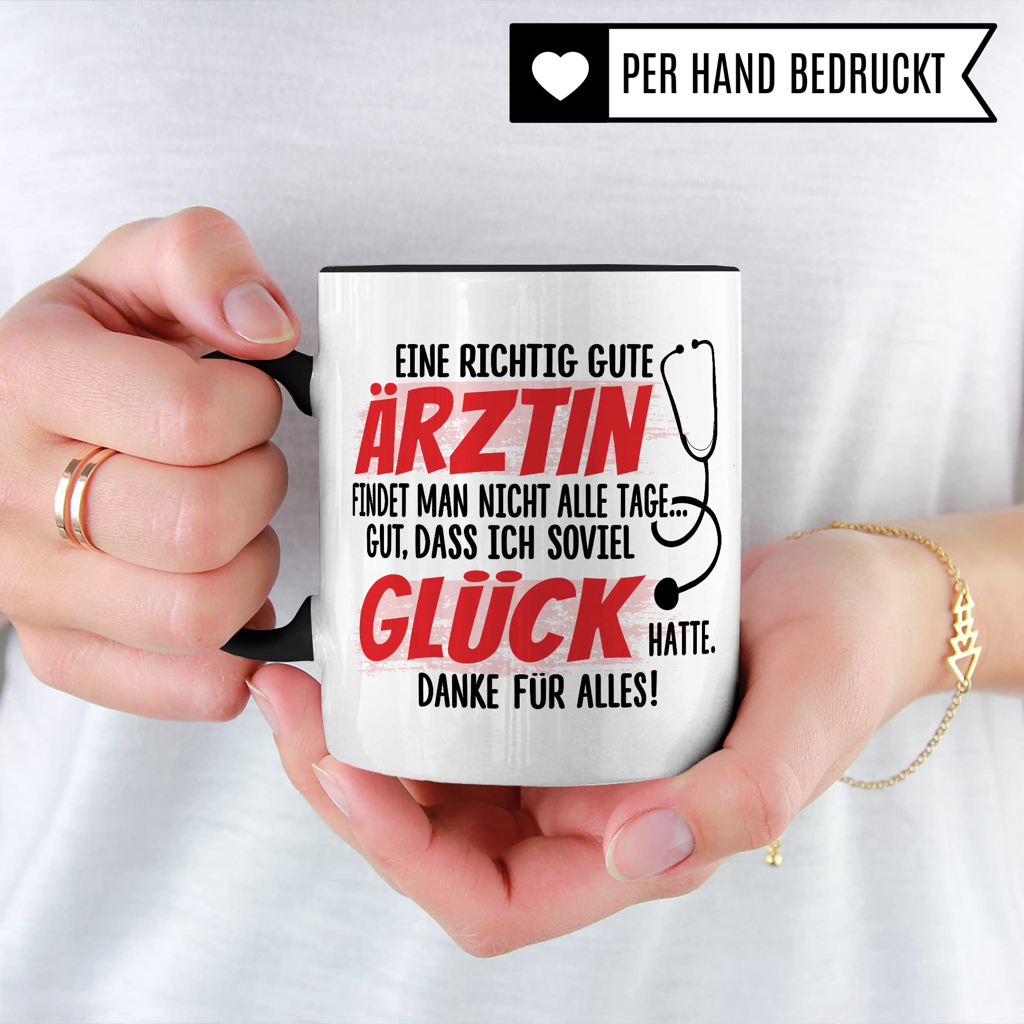 Tasse Arzt, Dankes-Geschenk Ärzte Danke Geschenk Dankeschön Tasse schöner Spruch schönes Motiv Kaffeetasse Berufe Kaffee-Becher